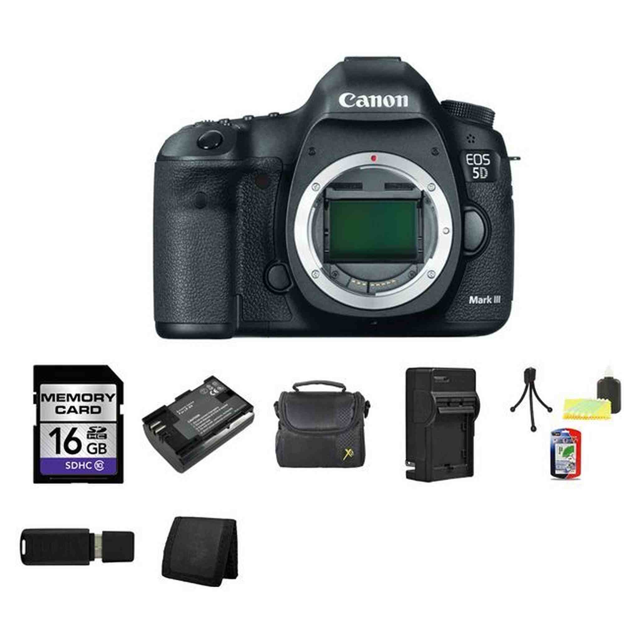 Canon EOS 5D Mark III Digital SLR Camera 16GB Package Canon