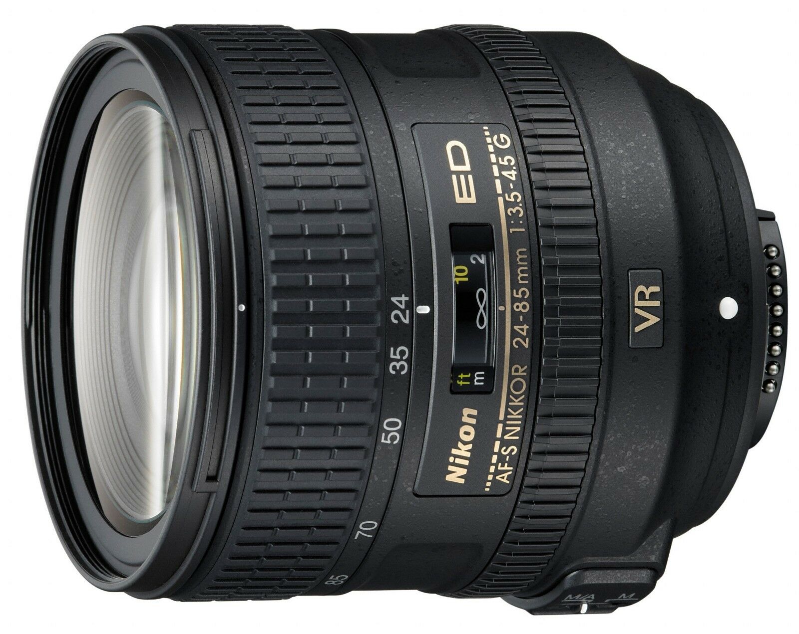 Nikon AF-S NIKKOR 24-85mm f/3.5-4.5G ED VR Lens w/72mm UV Filter Pro Bundle Nikon