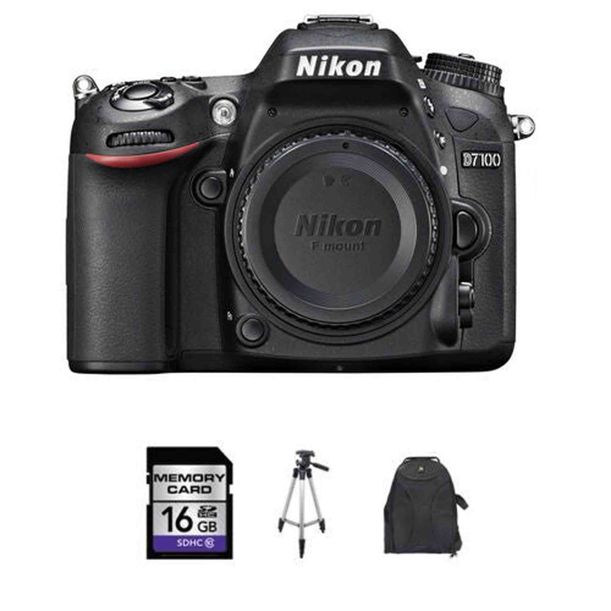 Nikon D7100 DSLR Camera 16GB Bundle Nikon