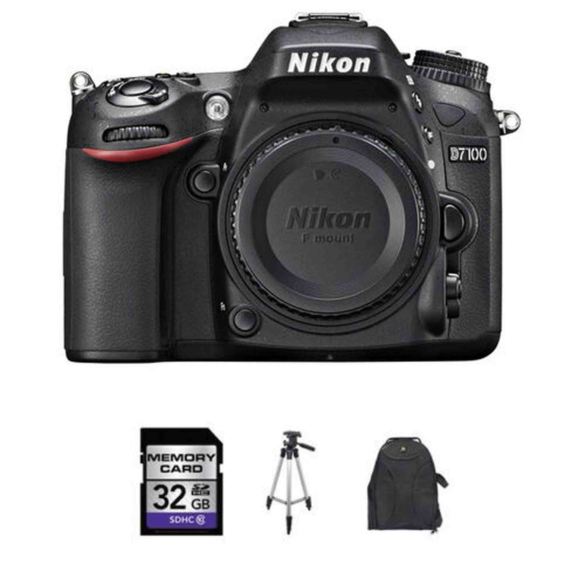 Nikon D7100 DSLR Camera 32GB Bundle Nikon