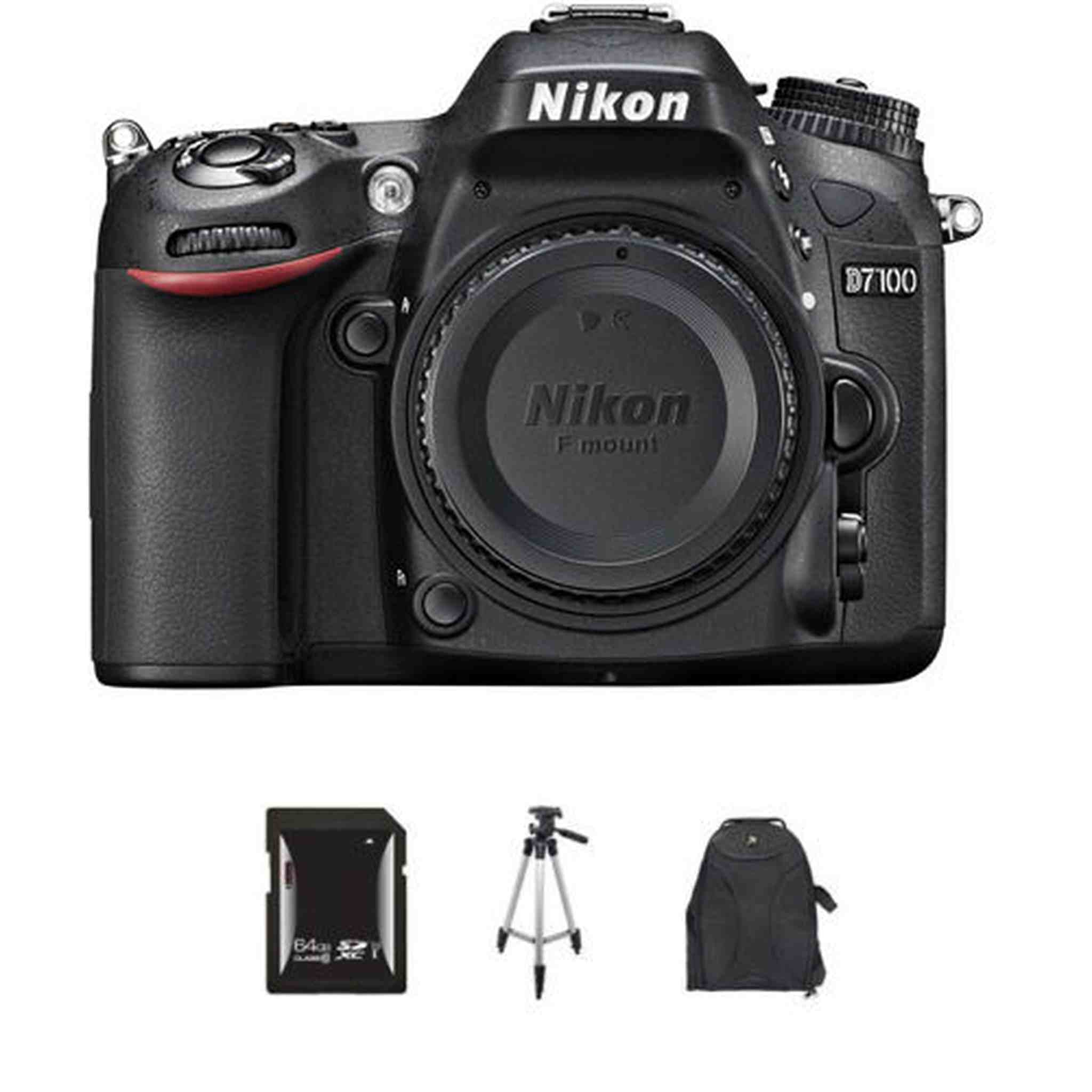 Nikon D7100 DSLR Camera 64GB Bundle Nikon