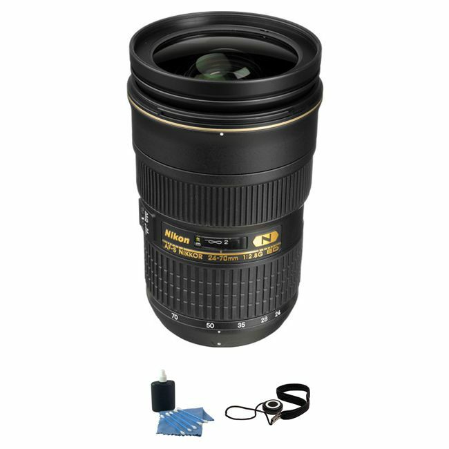 Nikon AF-S Nikkor 24-70mm f/2.8G ED Autofocus Lens Ultimate Bundle Nikon