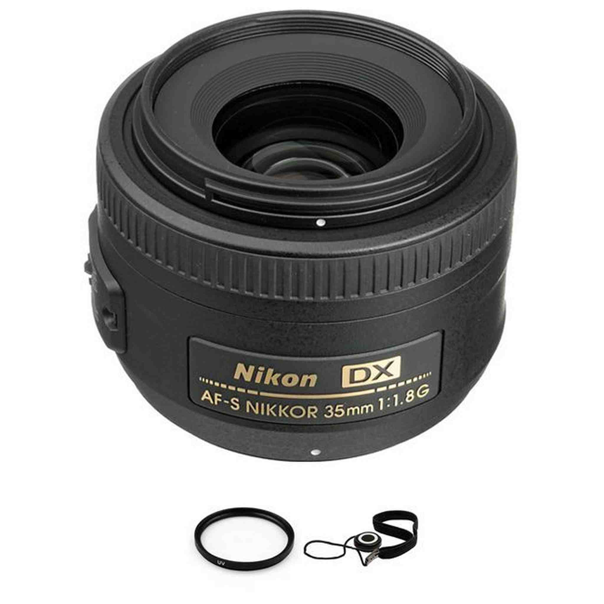 Nikon AF-S Nikkor 35mm f/1.8G DX Lens Bundle Nikon