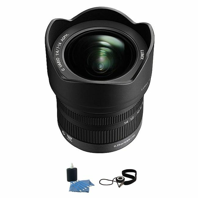 Panasonic Lumix G Vario 7-14mm f/4.0 ASPH. Lens Bundle Panasonic