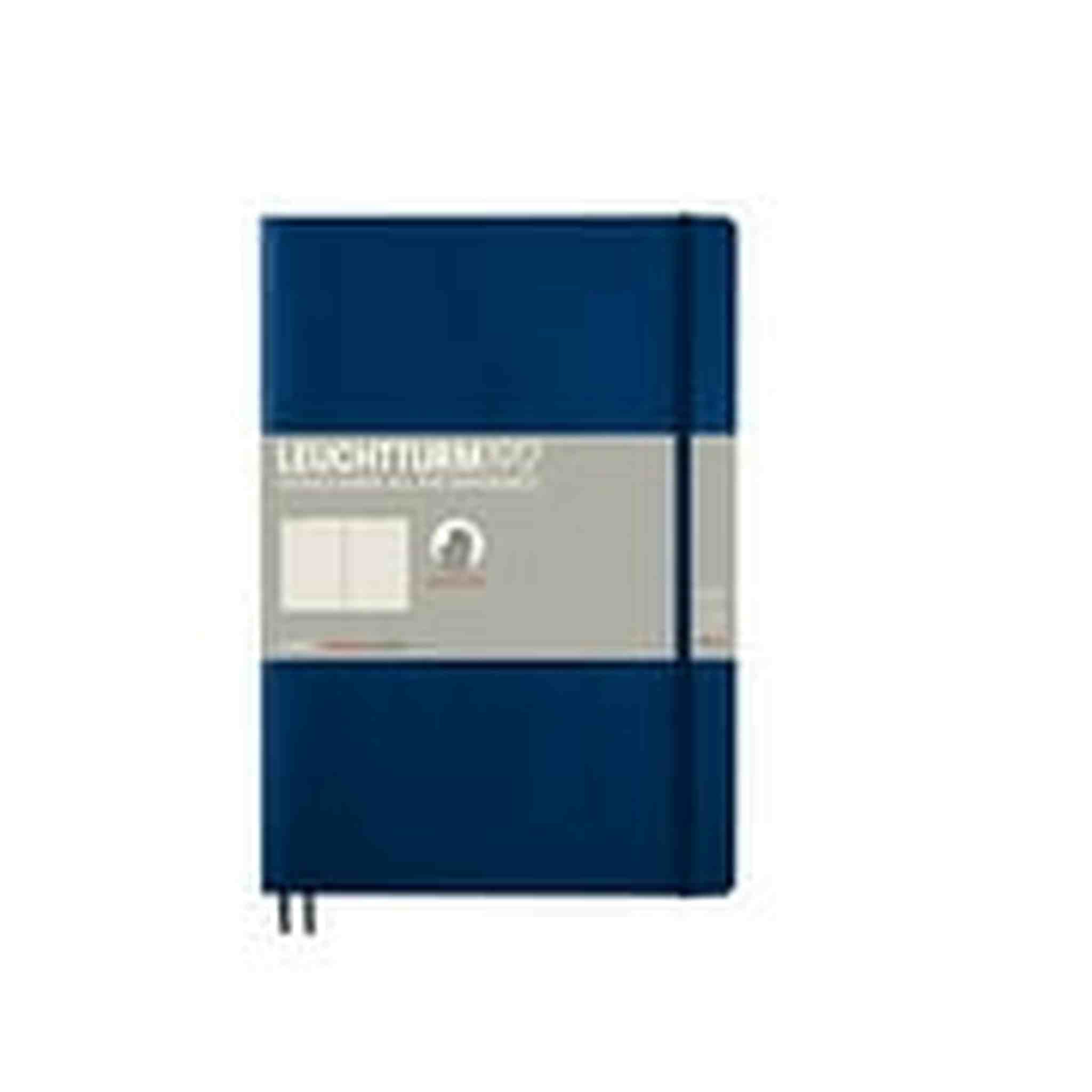 LEUCHTTURM1917 - Composition B5 Ruled Softcover Notebook Navy - 123 Numbered Pages Leuchtturm