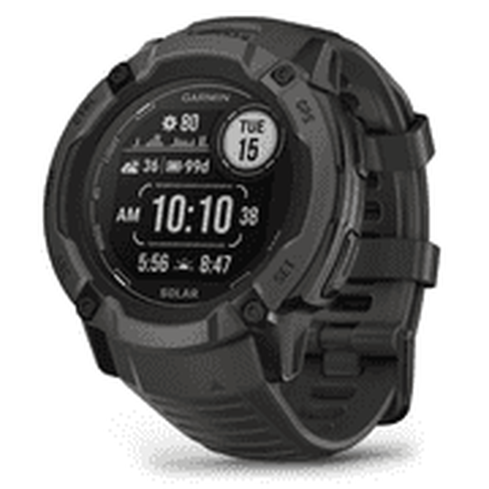 Garmin Instinct 2X Solar, Rugged GPS Smartwatch, Graphite Garmin