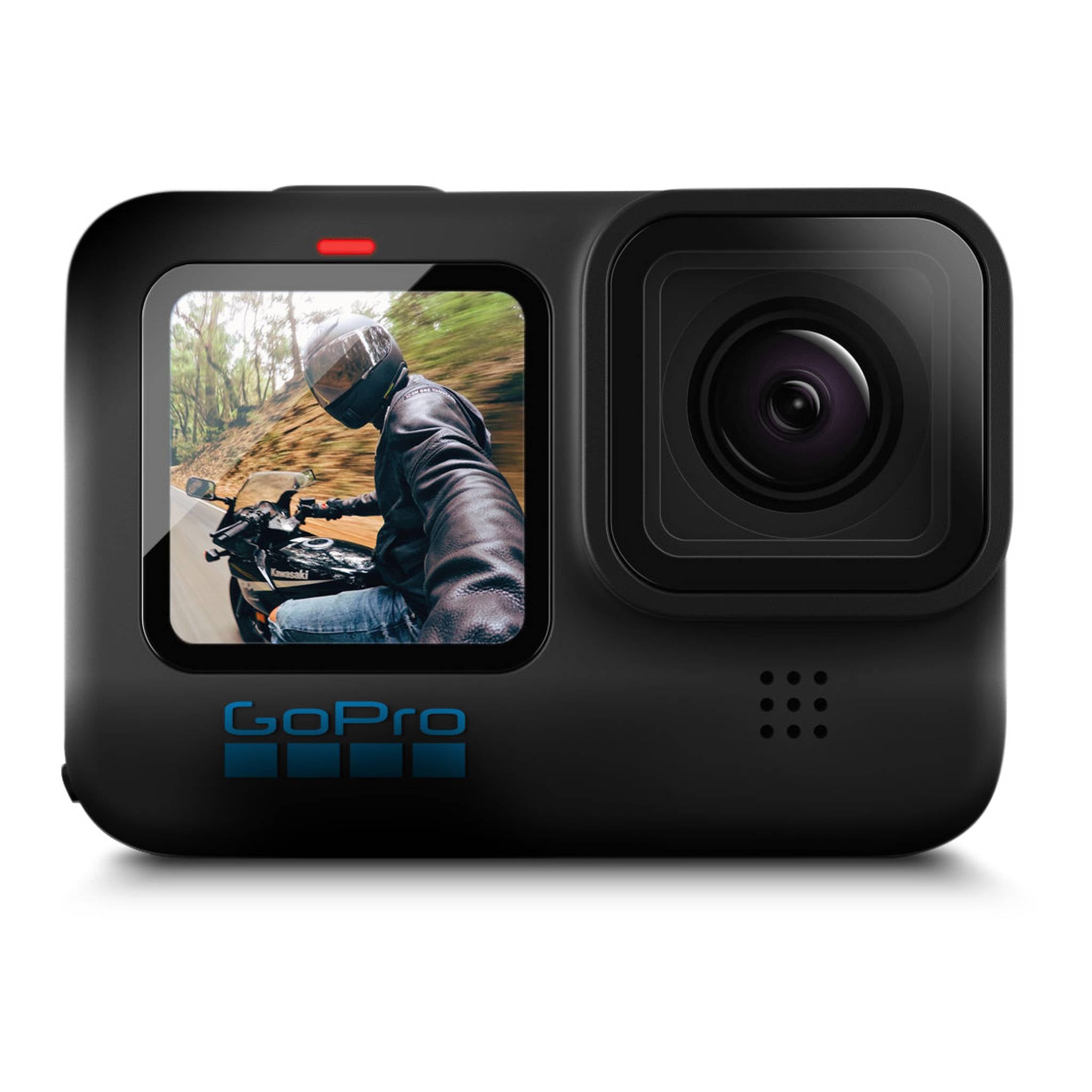 GoPro HERO10 - Action Camera + 64GB Card, 50 Piece Accessory Kit and 2 Batteries GoPro