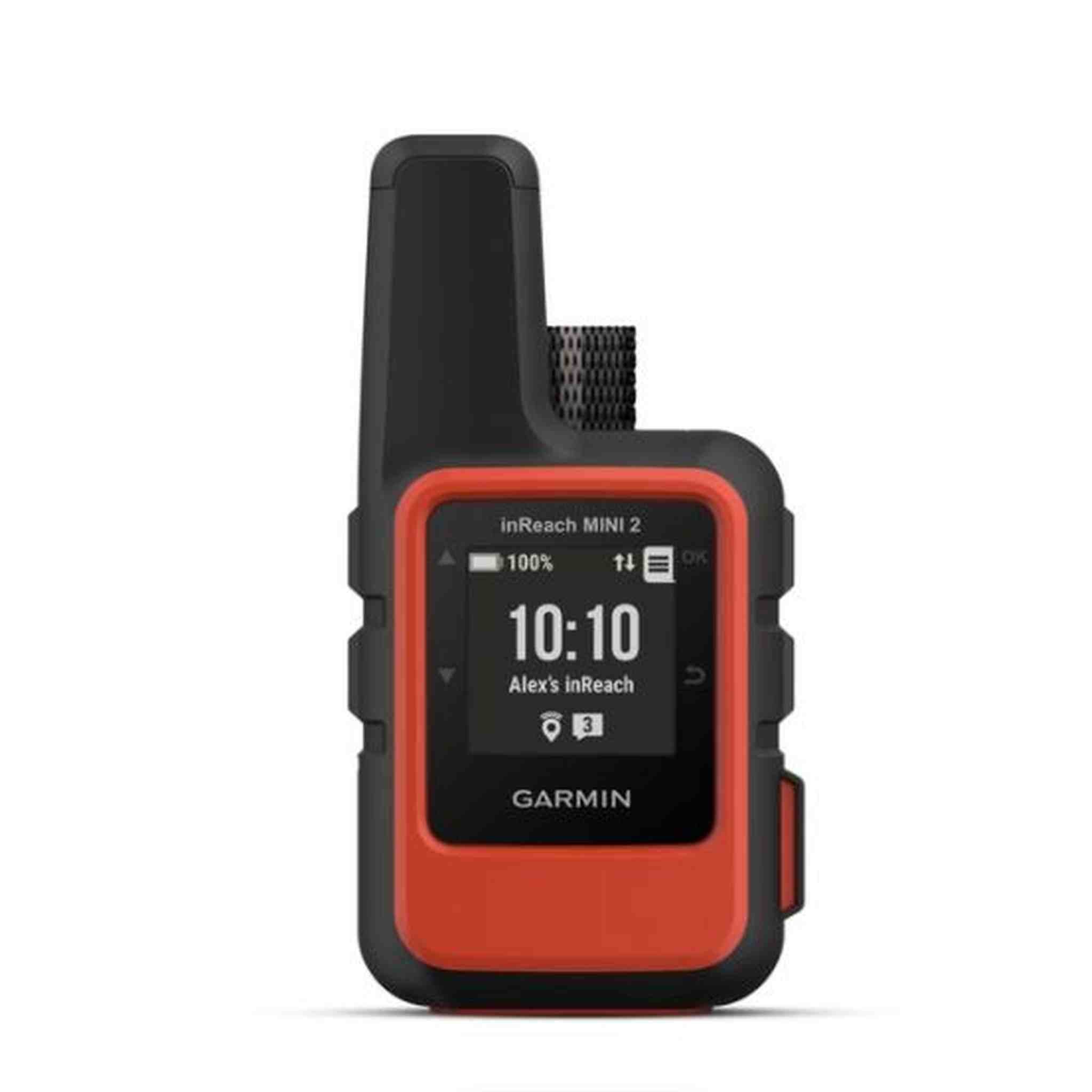 Garmin inReach Mini 2 Satellite Communicator Flame Red with Battery Charger Garmin