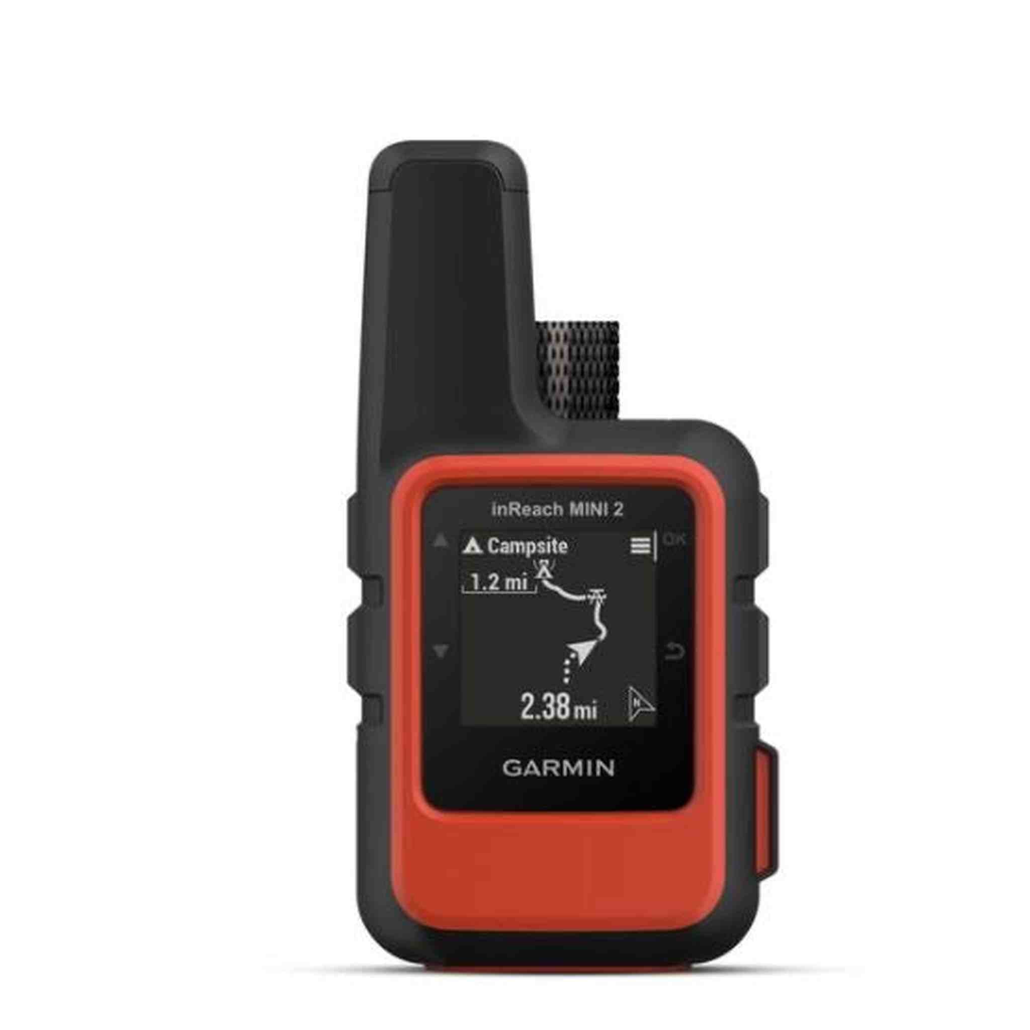 Garmin inReach Mini 2 Satellite Communicator Flame Red with Battery Charger Garmin