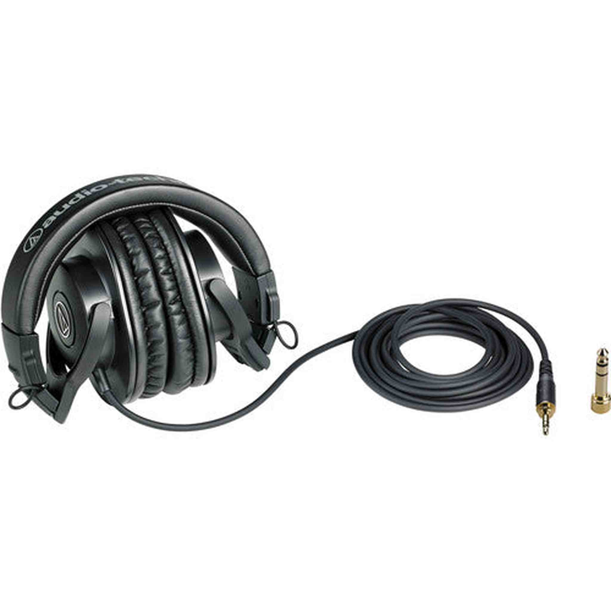 Audio-Technica ATH-M30x Closed Back Headphones with Pouch and Cleaning Kit Audio-Technica