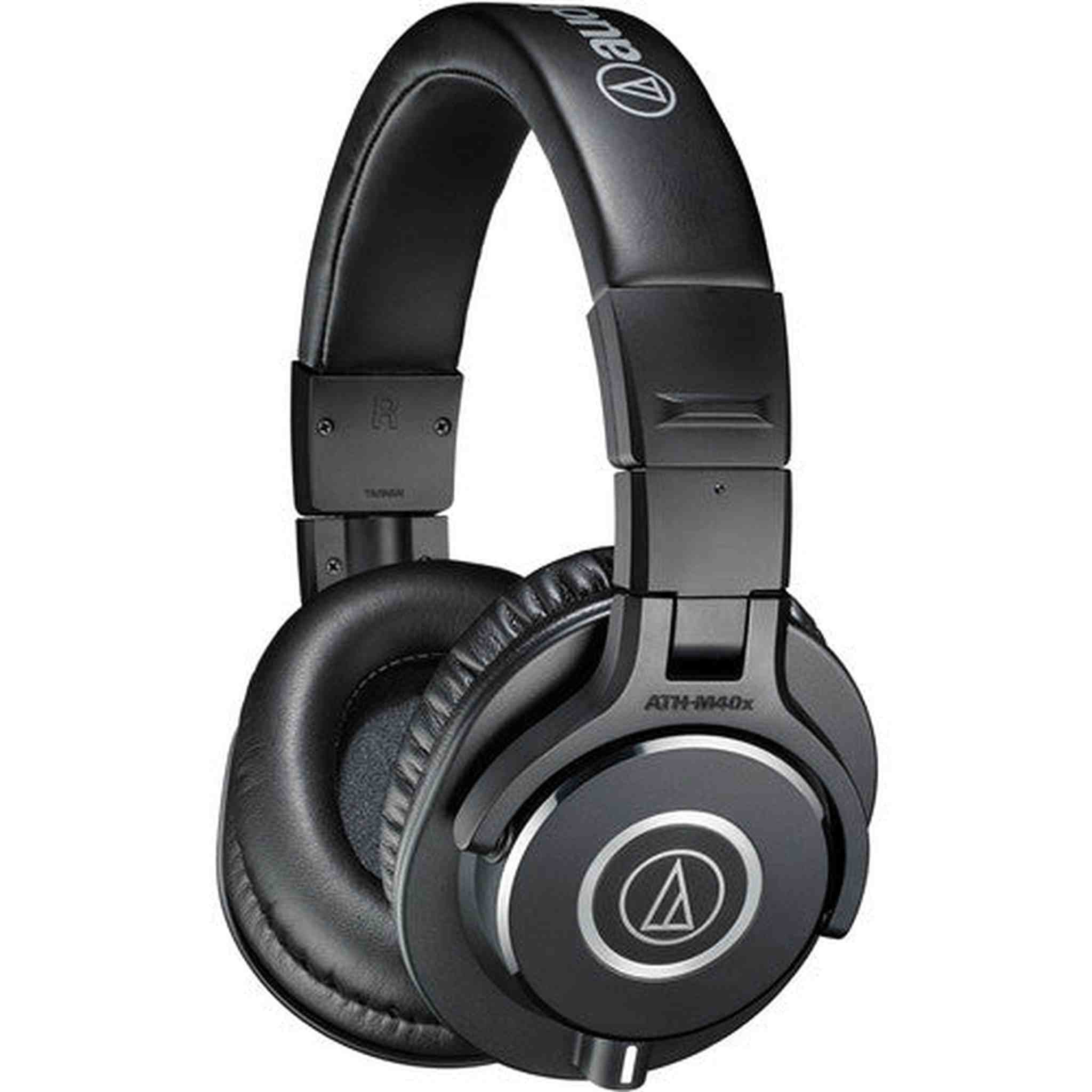 Audio-Technica ATH-M40x Closed Back Headphones with Cables and Cleaning Kit Audio-Technica