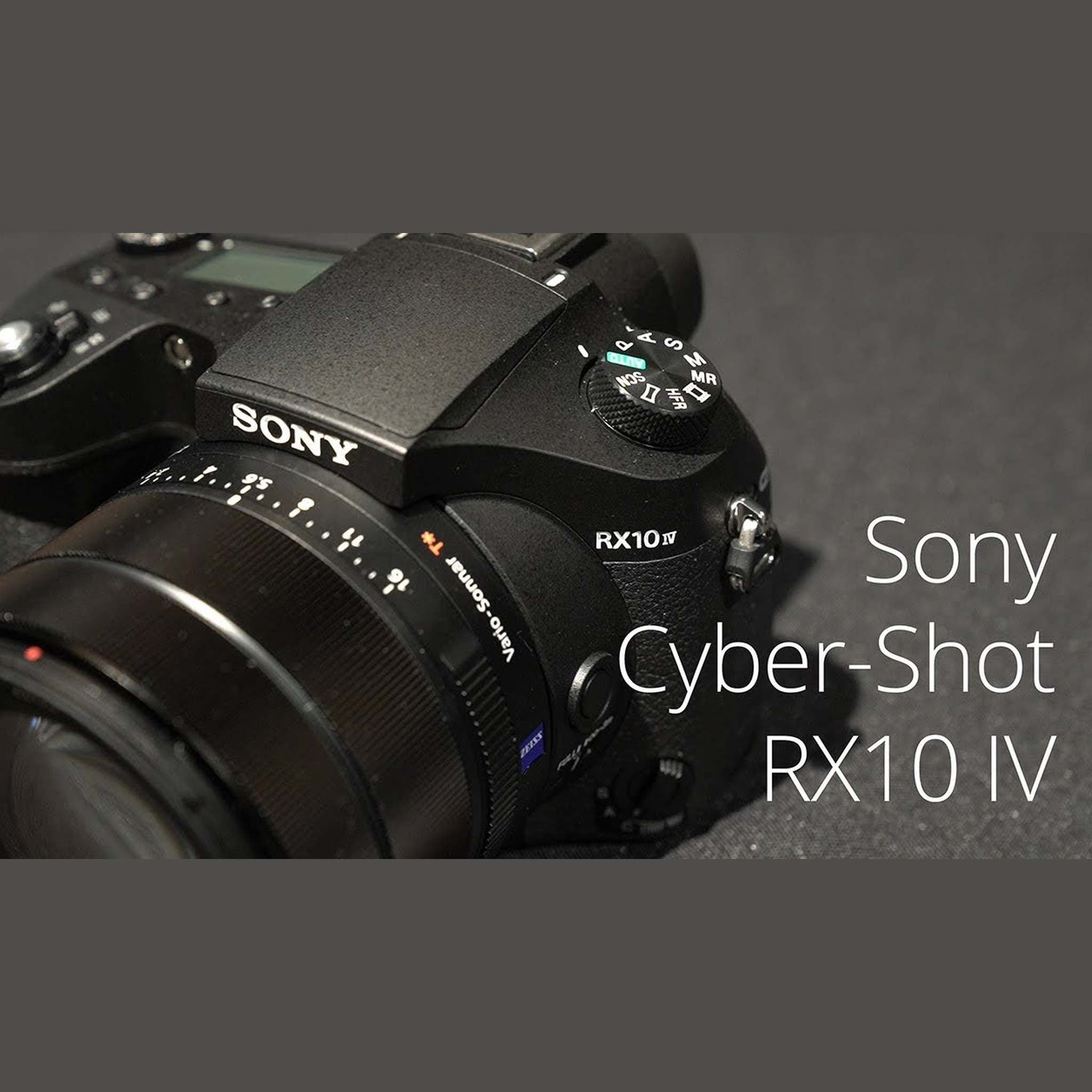 Cyber-Shot DSC-RX10 IV Digital Camera with Extra Rechargeable Battery + Accessory Bundle Sony