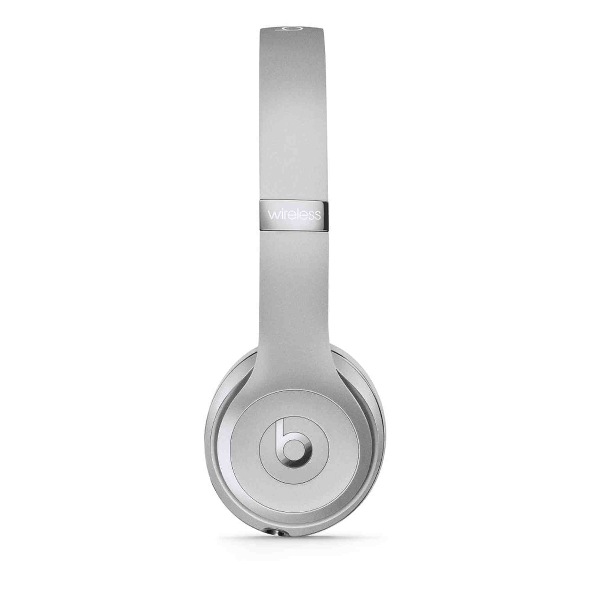 Beats Solo3 Wireless On-Ear Headphones - Silver (Latest Model)