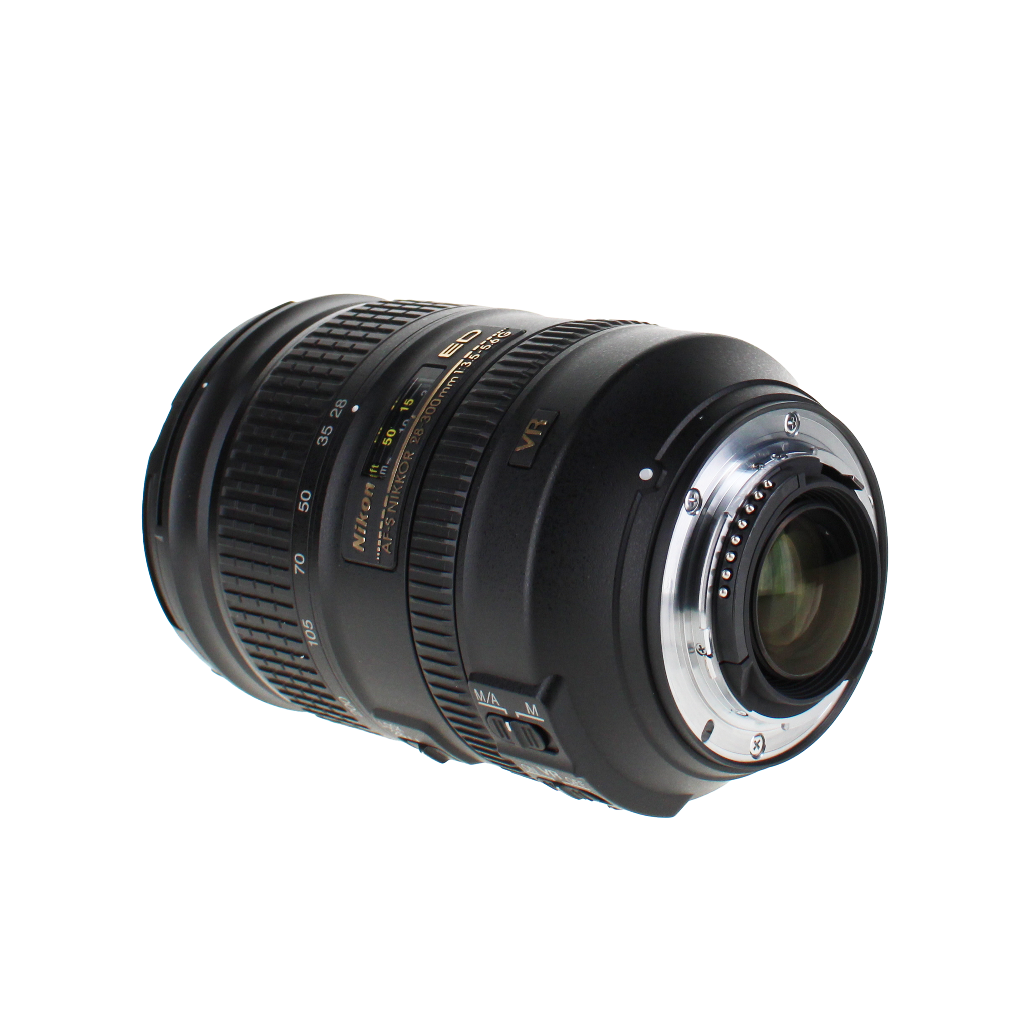 Nikon 28-300mm f/3.5-5.6G ED-IF AF-S VR II Vibration Reduction Wide Angle Telephoto Zoom Nikkor Lens - International Version No Warranty Nikon