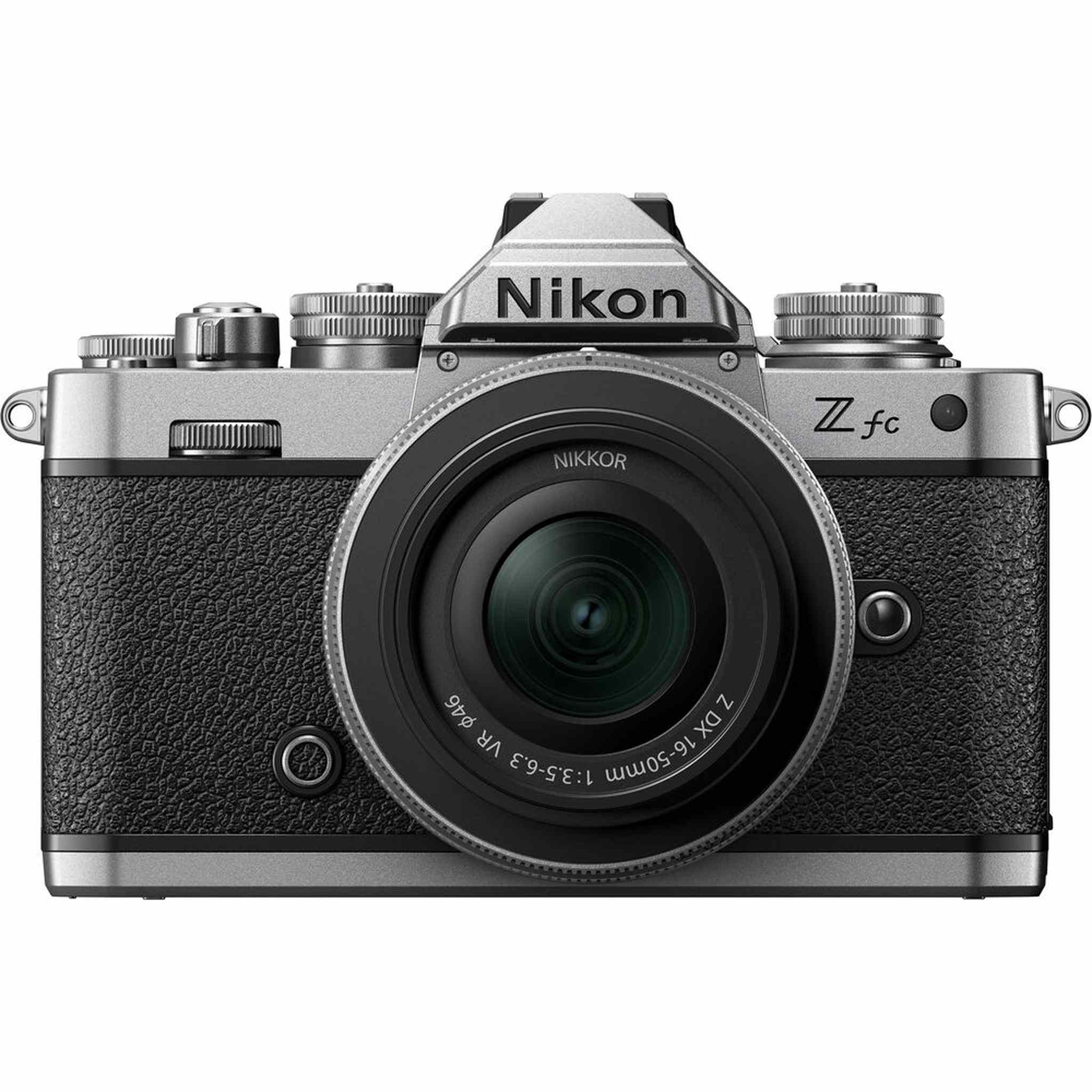 Nikon Z fc Digital Camera with 16-50mm Lens INTL Bundle with 64GB SD Card - Nikon