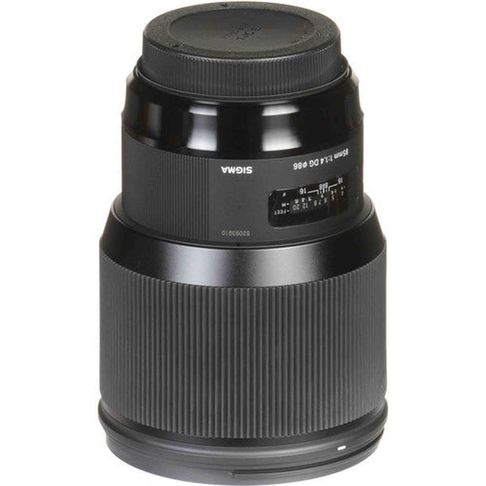 Sigma 85mm f/1.4 DG HSM Art Lens for Canon EF with Cleaning Kit, Tripod, 32GB Memory Kit, and Padded Backpack Sigma