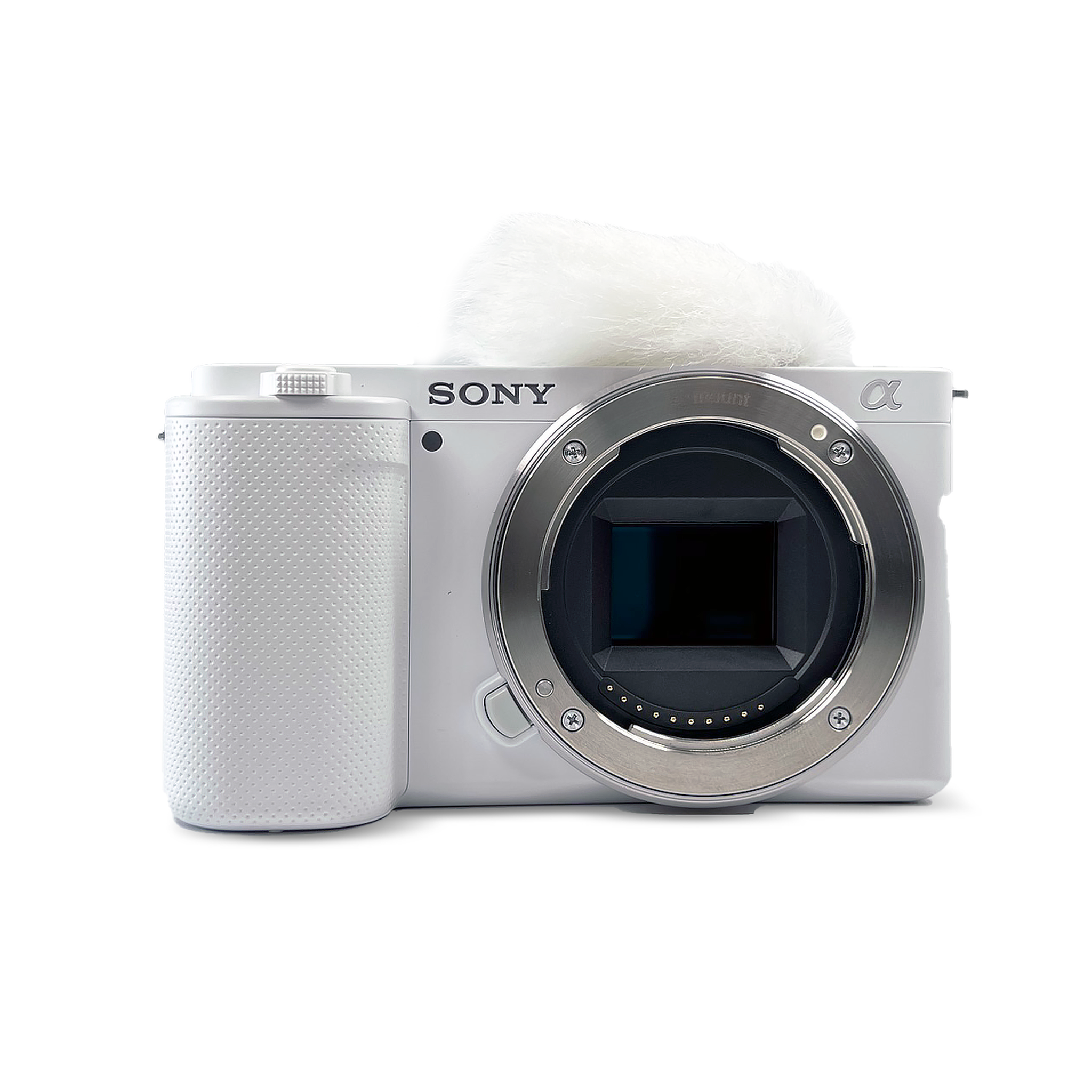 Sony Alpha ZV-E10 - APS-C Interchangeable Lens Mirrorless Vlog Camera - White Sony