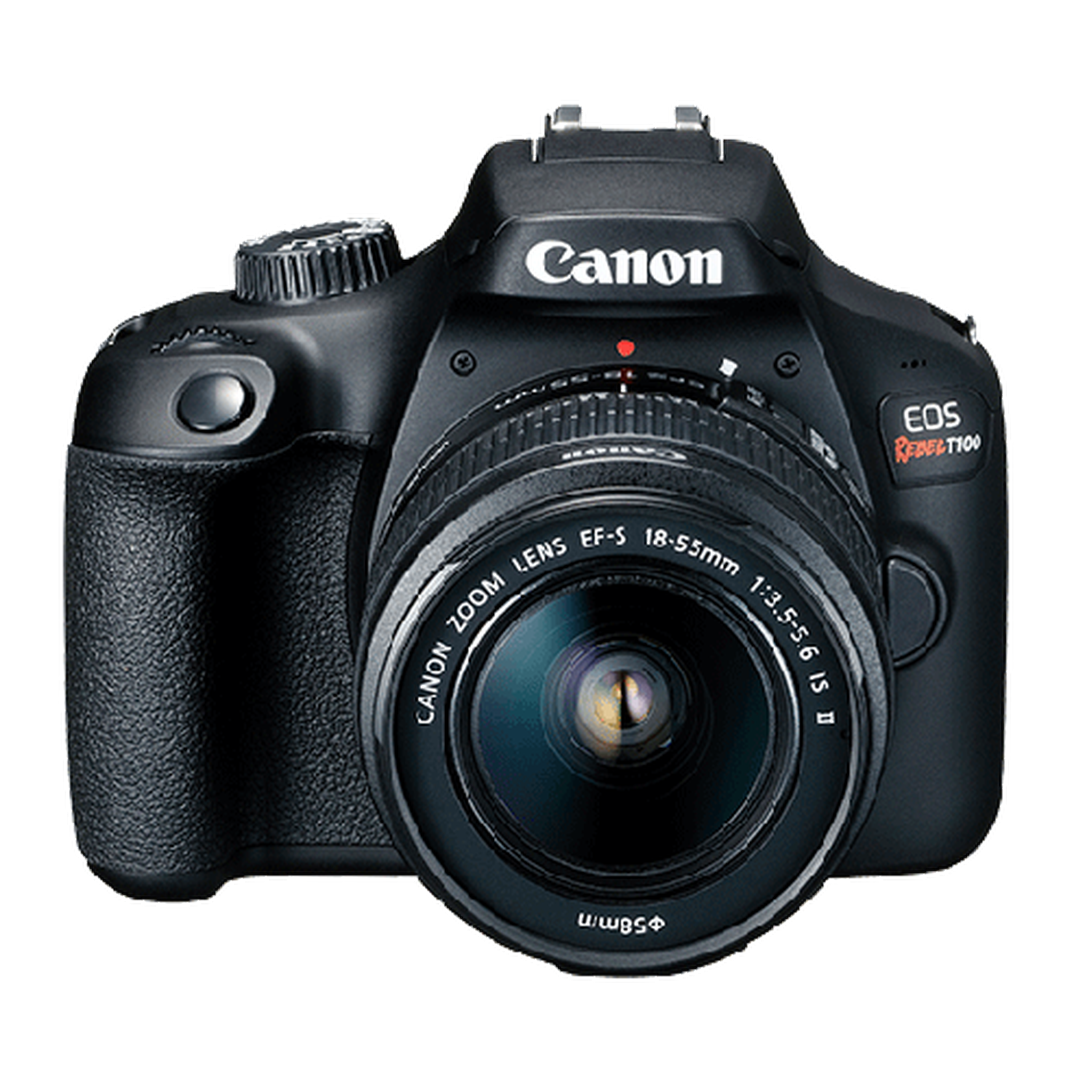 Canon EOS Rebel T100 / 4000D DSLR Camera with 18-55mm Lens + 4K Monitor + More Canon