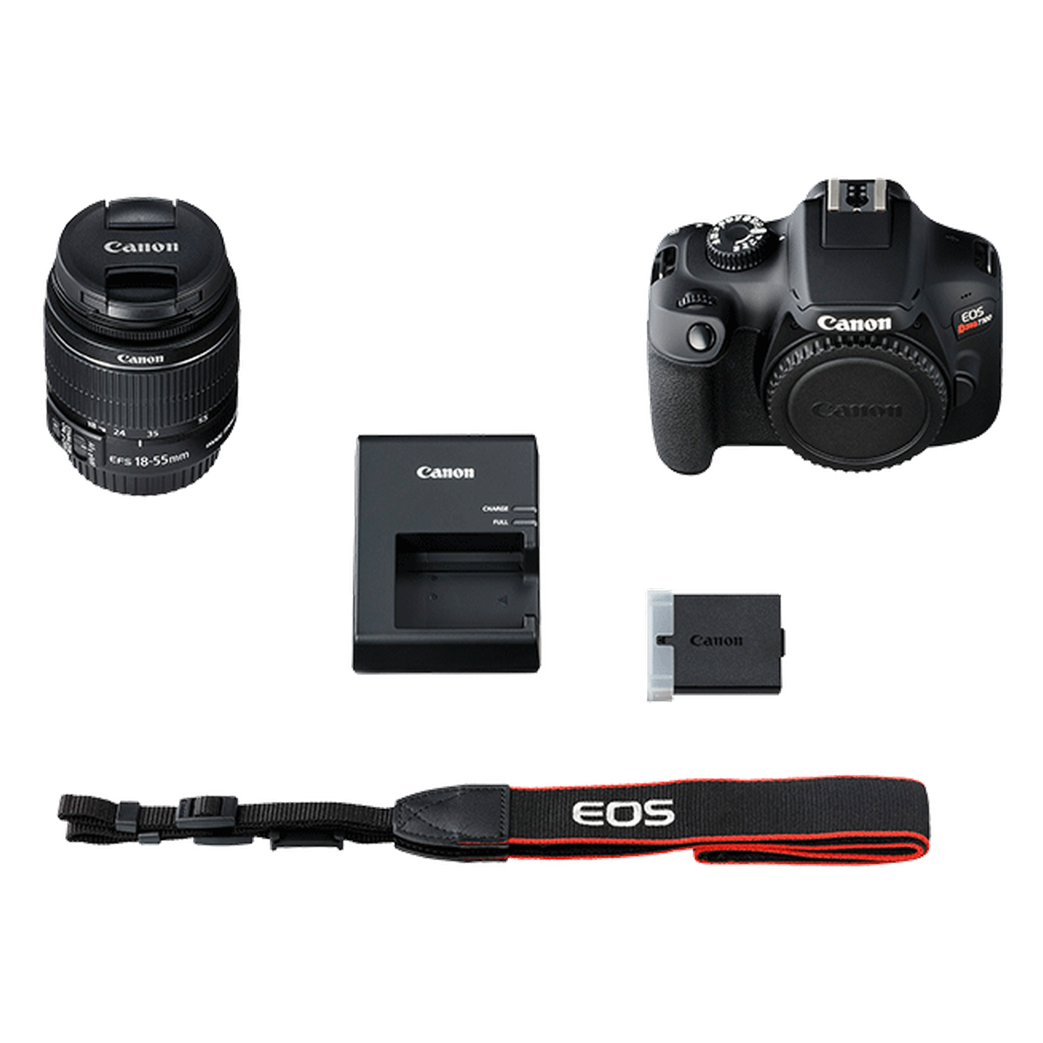 Canon EOS Rebel T100 / 4000D DSLR Camera with 18-55mm Lens Starter Bundle Canon