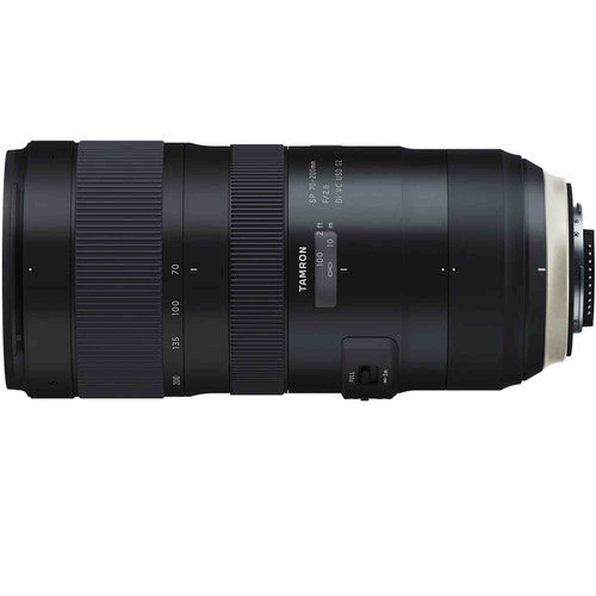 Tamron SP 70-200mm f/2.8 Di VC USD G2 Lens for Nikon F Includes Cleaning Kit, Memory Kit, Tripod, and Filter Bundle Tamron