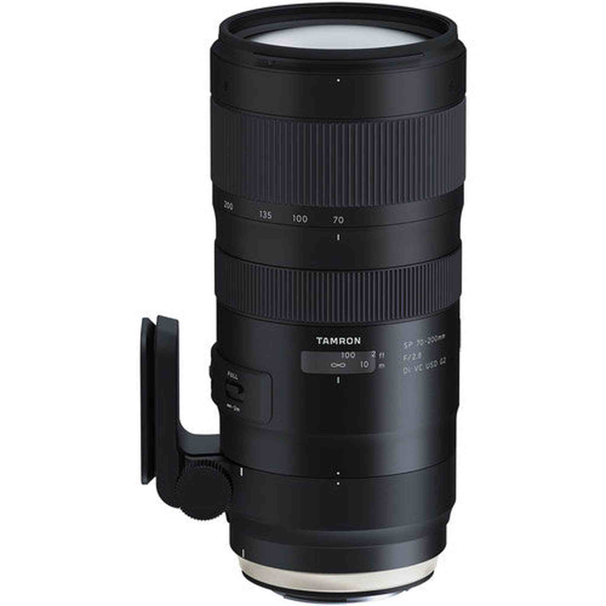 Tamron SP 70-200mm f/2.8 Di VC USD G2 Lens for Canon EF Includes Cleaning Kit, Memory Kit, Tripod, and Filter Bundle Tamron