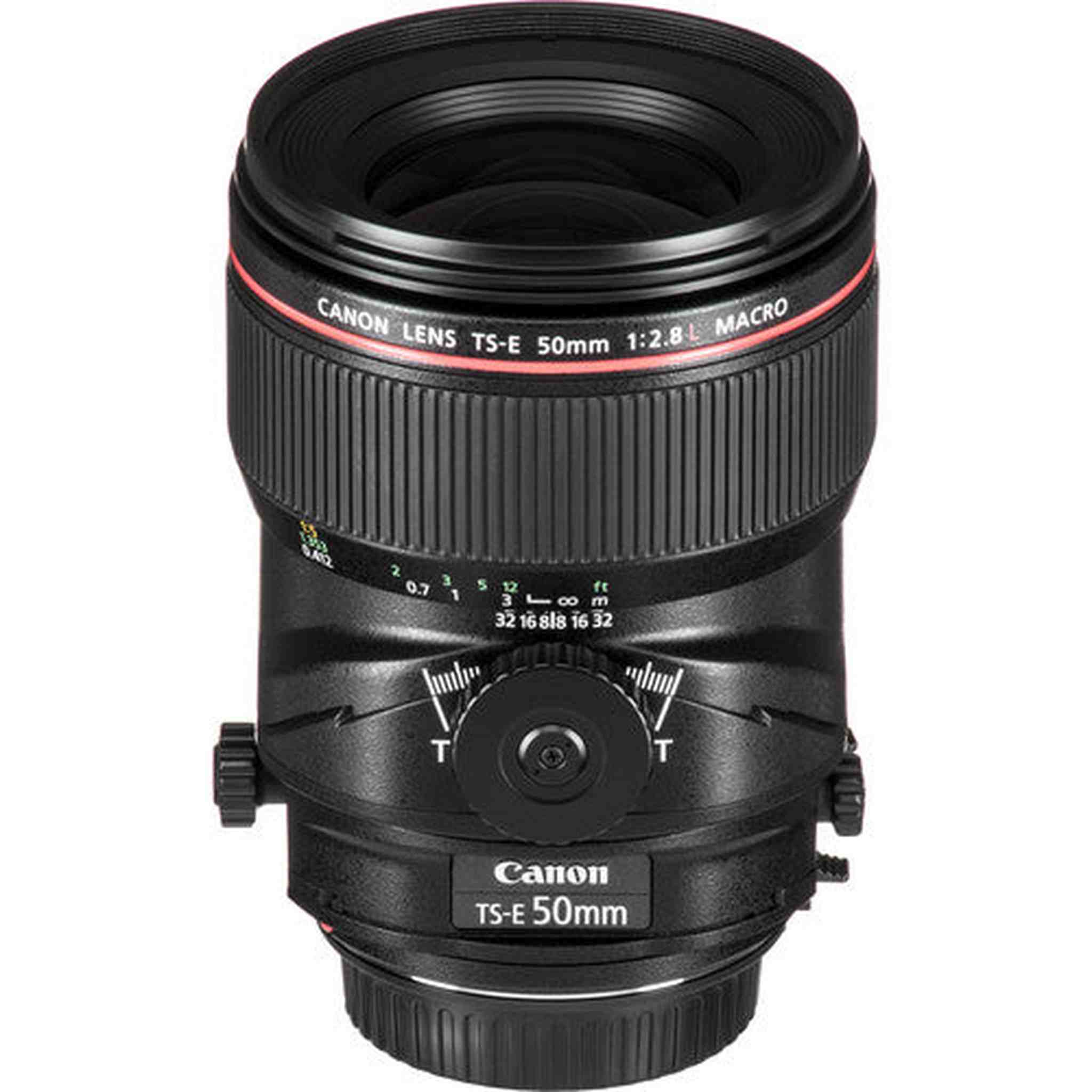 Canon TS-E 50mm f/2.8L Macro Tilt-Shift Lens with Cleaning Kit and Filter Kits Canon