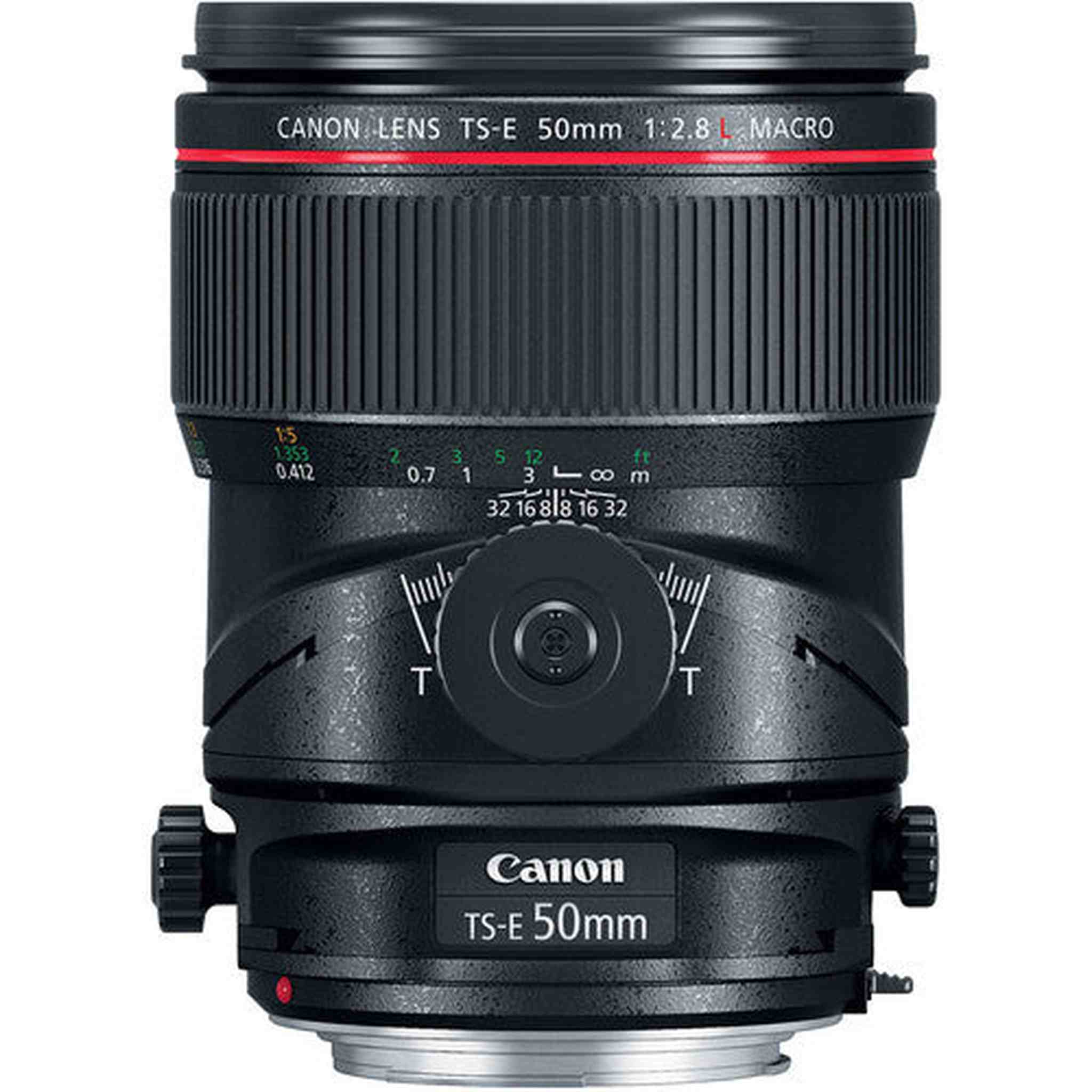 Canon TS-E 50mm f/2.8L Macro Tilt-Shift Lens with Cleaning Kit and Filter Kits Canon