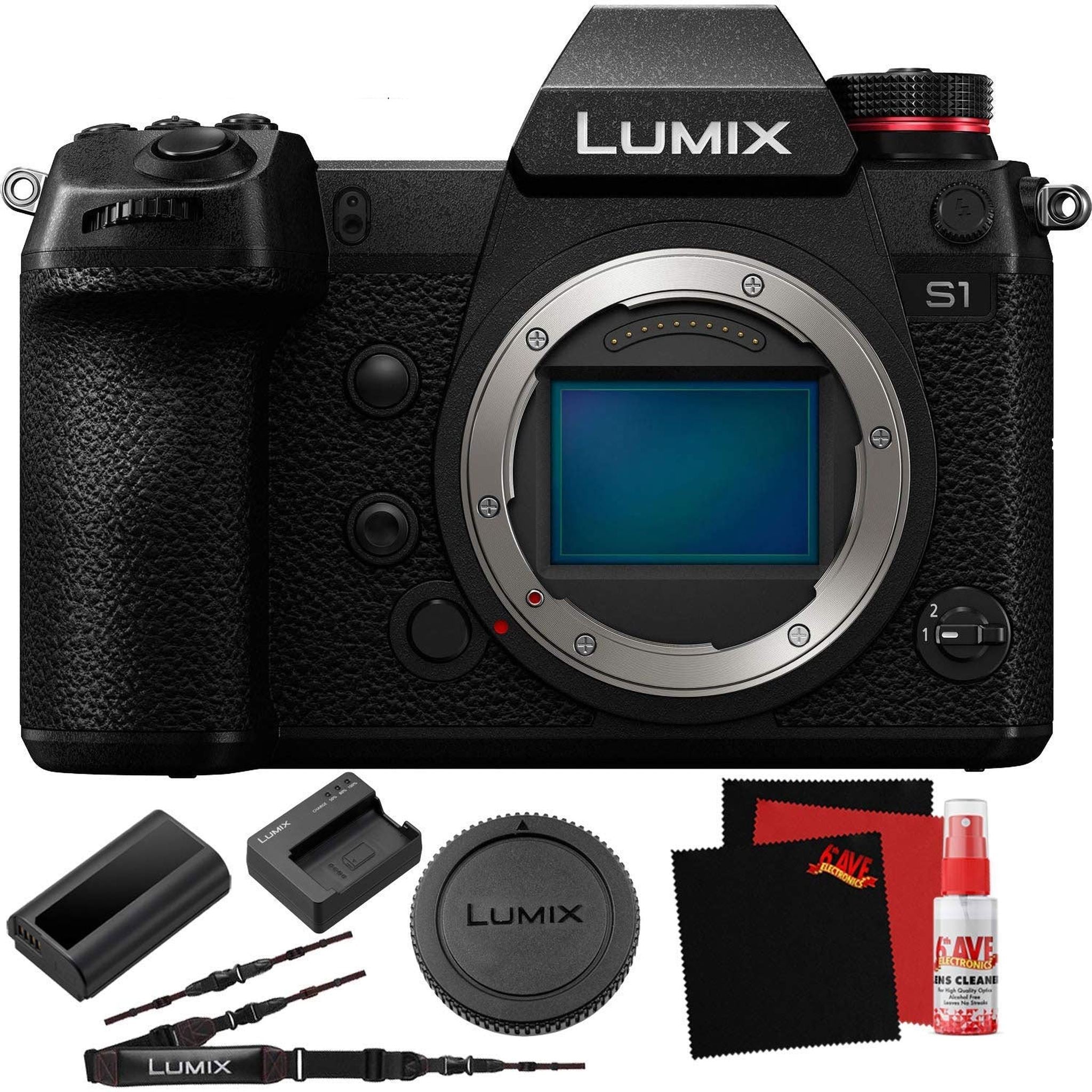 Panasonic Lumix DC-S1 Mirrorless Digital Camera Body Only Panasonic