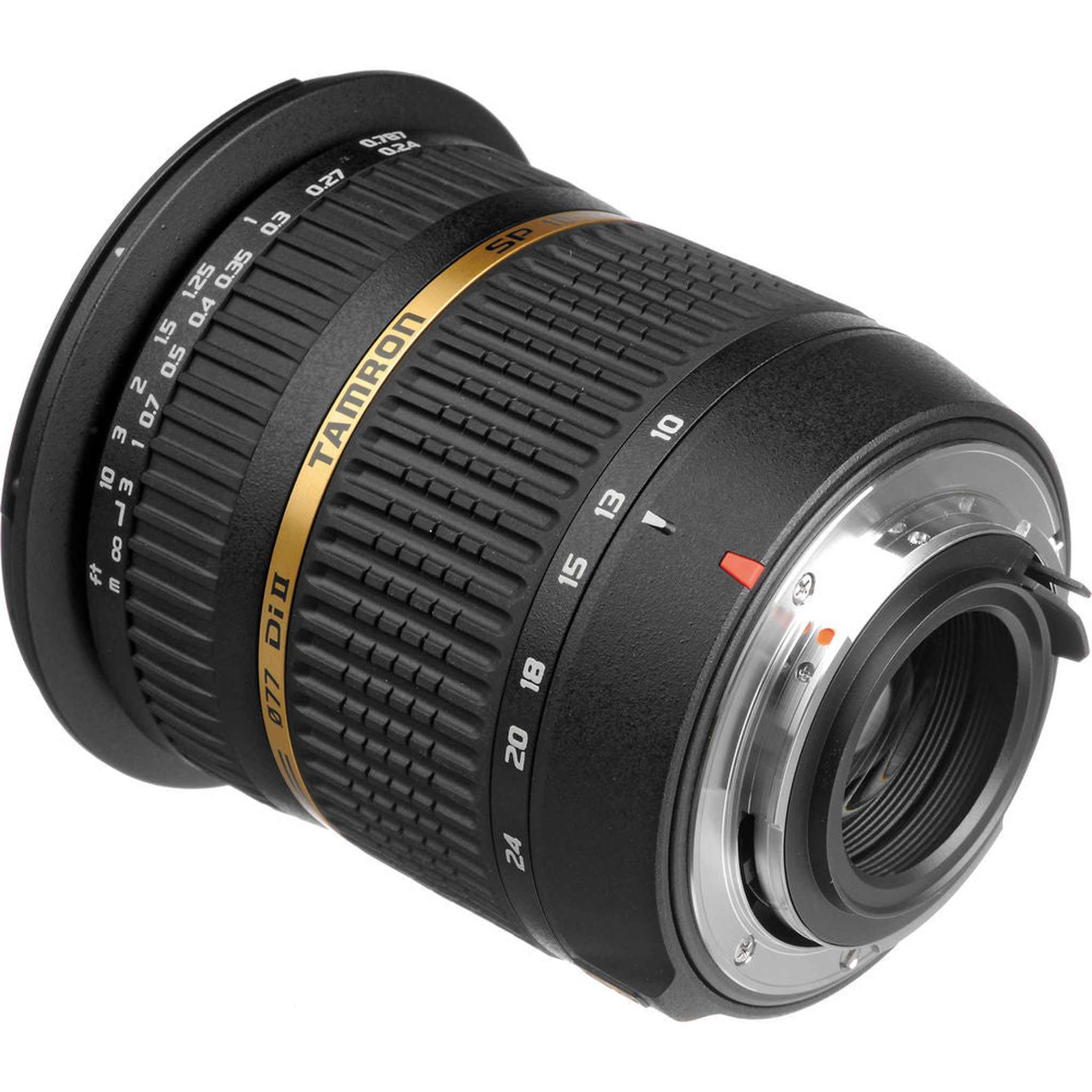 Tamron SP AF 10-24mm f / 3.5-4.5 DI II Lens For Pentax+ Accessories INT Model Tamron