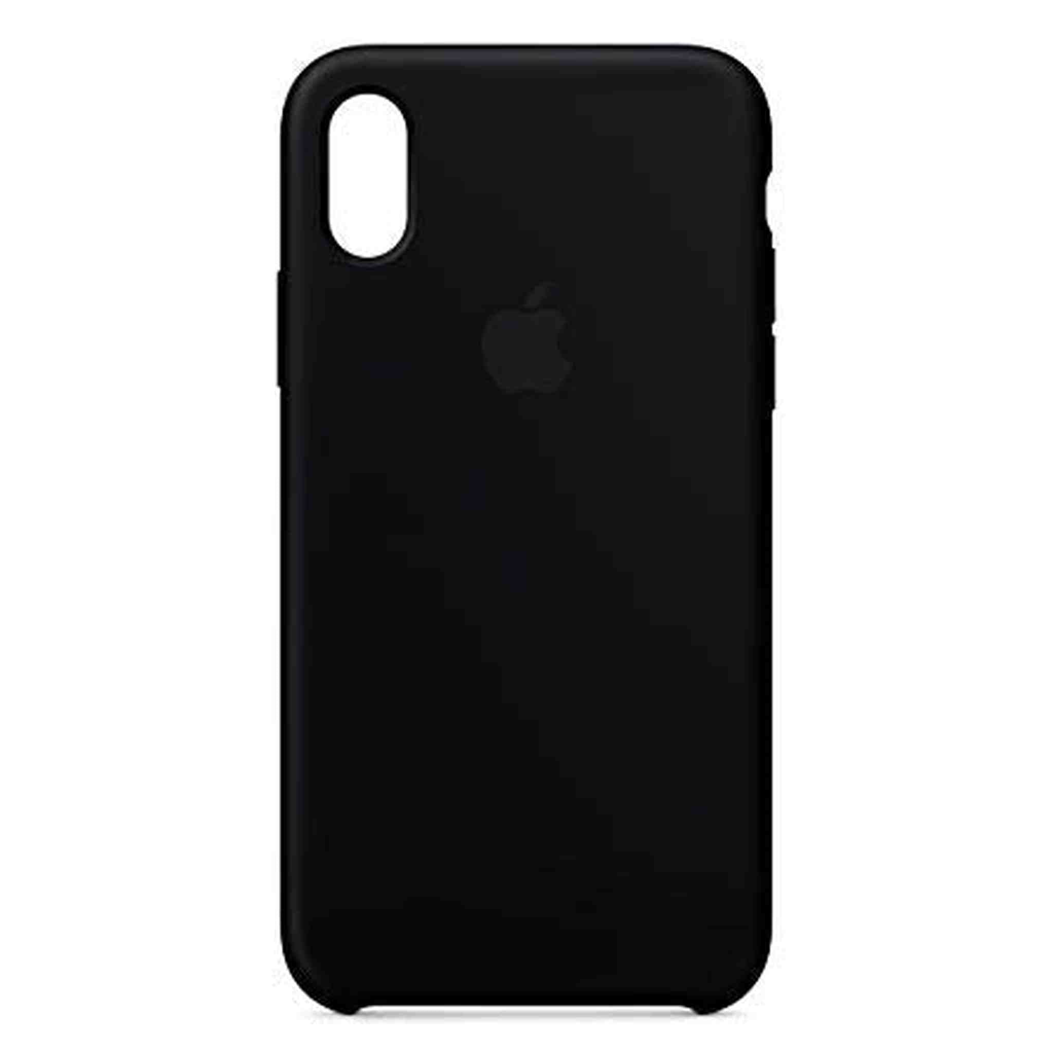 Apple Silicone Case for iPhone X - Black Apple