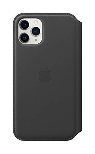 Apple Leather Folio for iPhone 11 Pro - Black Apple