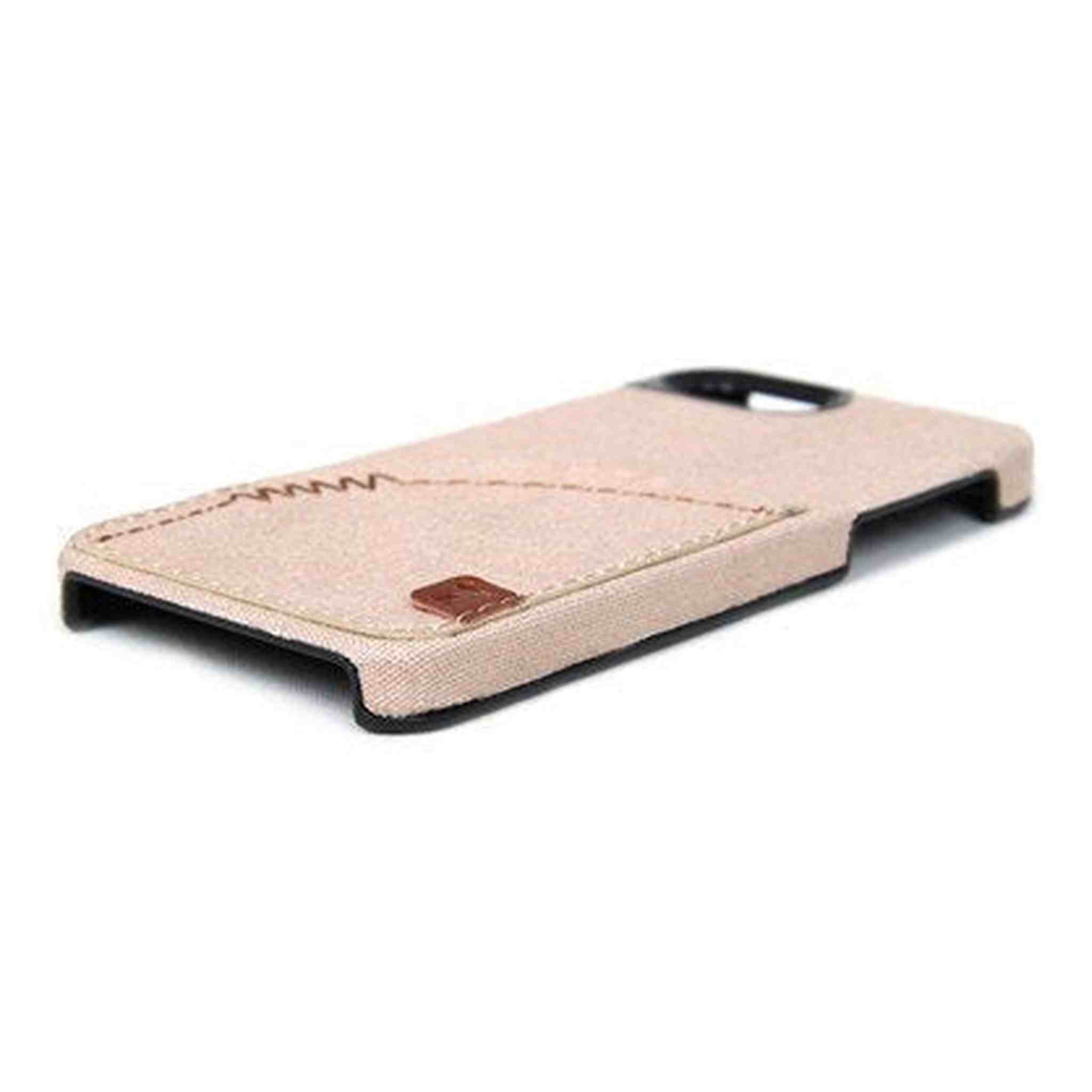 The Joy Factory Denim Premium Denim Hardshell Case with Pocket for iPhone5/5S, CSD112 Khaki The Joy Factory