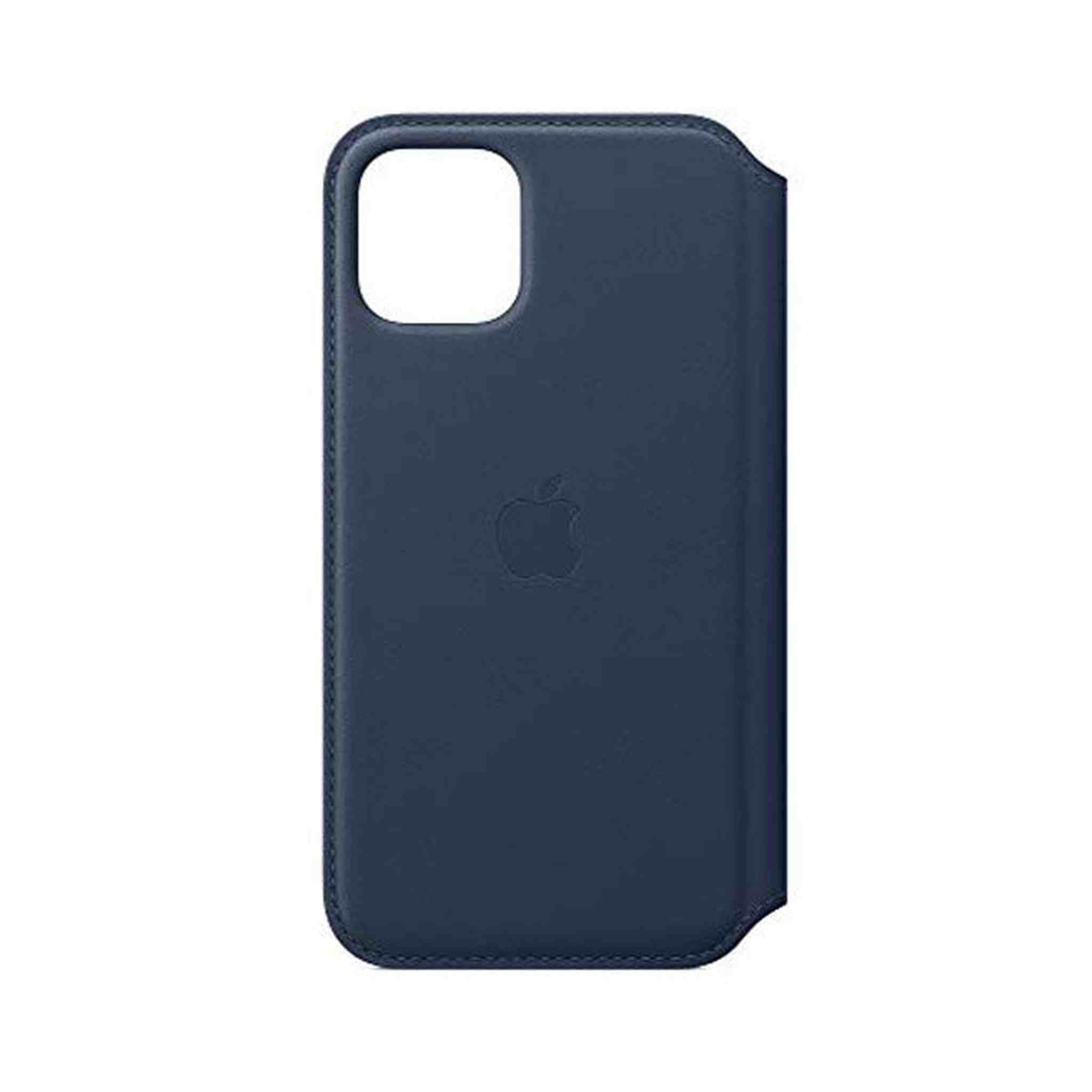 Apple Leather Folio for iPhone 11 Pro - Deep Sea Blue Apple