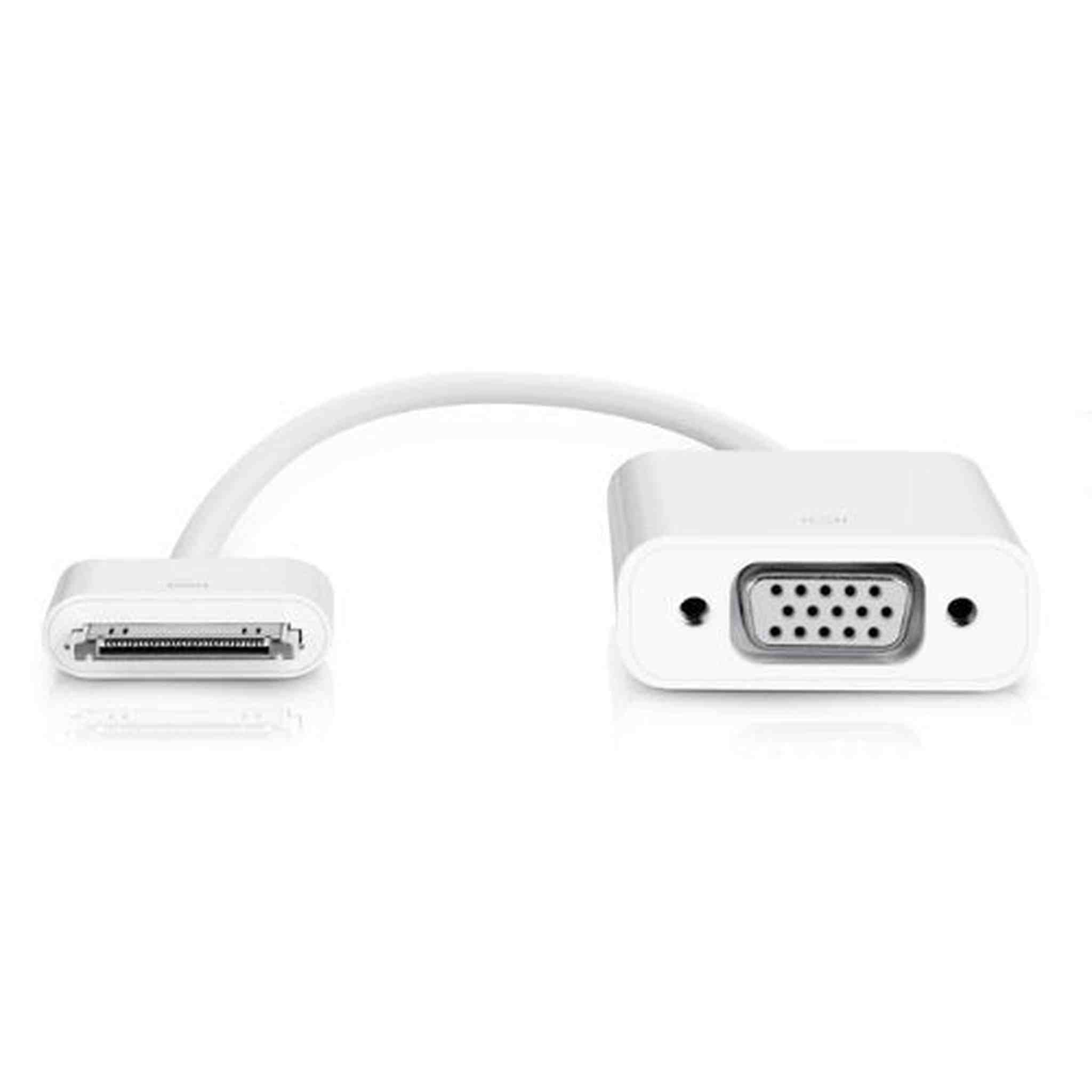 Apple Dock Connector to VGA Adapter 30-pin Apple