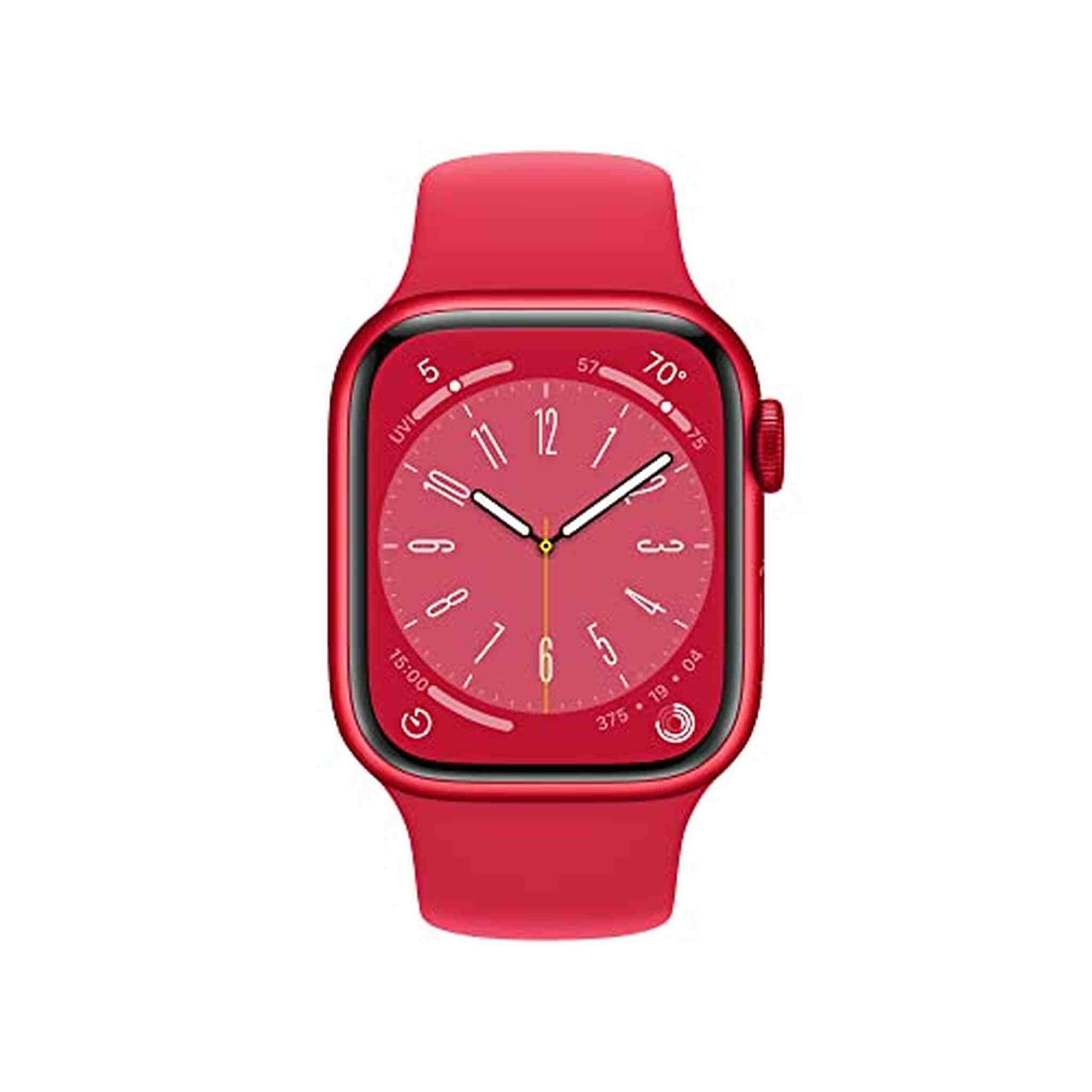 Apple Watch Series 8 GPS + Cellular 41mm Smart watch w/ PRODUCT RED Aluminum Case w/ PRODUCT RED Sport Band - M/L Apple