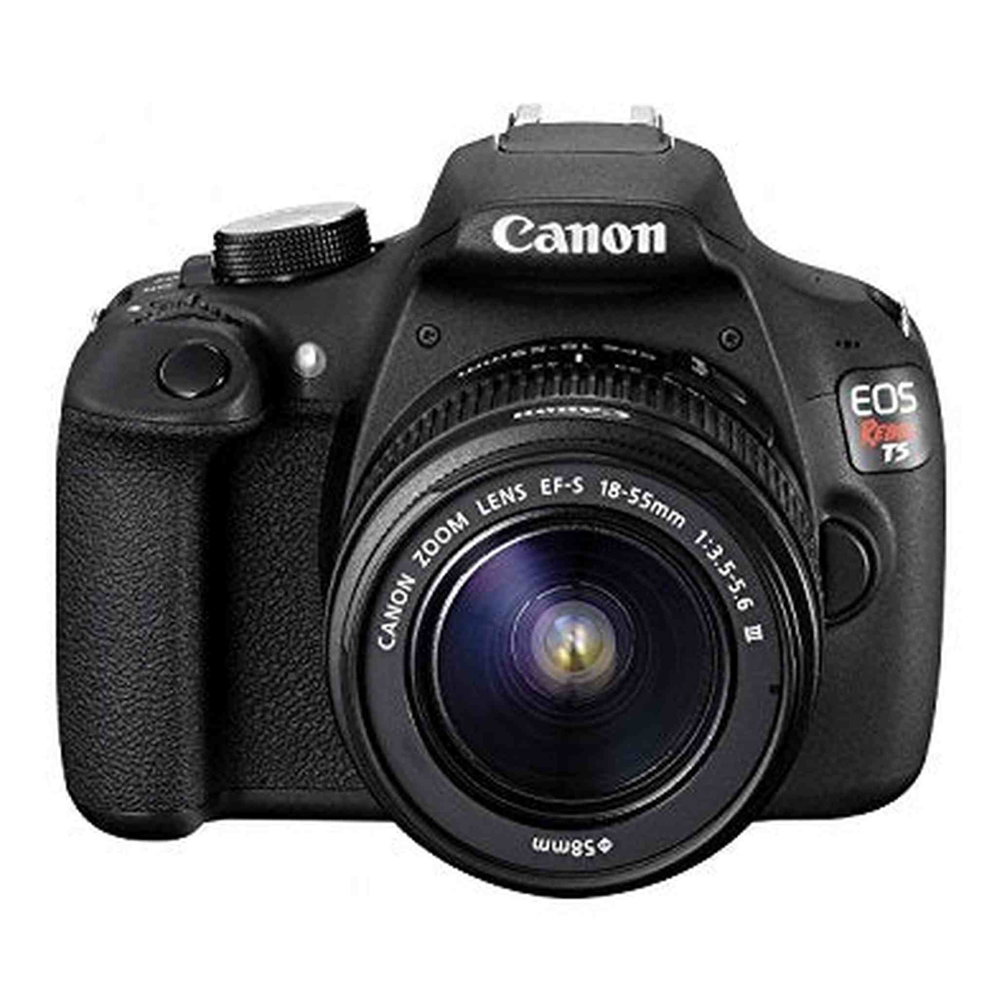 Canon EOS Rebel T5 18.0MP Camera with EF-S 18-55mm III Kit International Model No Warranty Canon