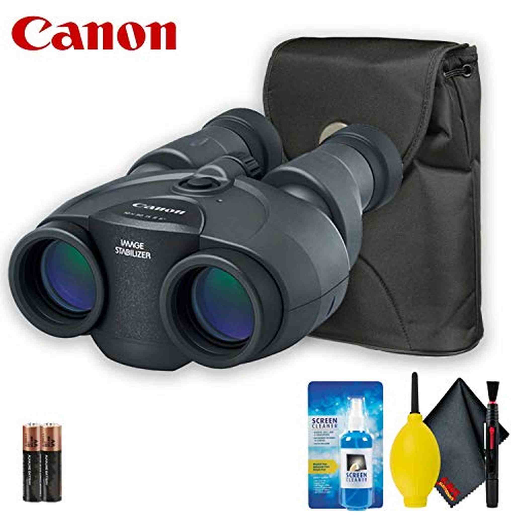 Canon 10x30 is II Image Stabilized Binocular Base Accessory Bundle Canon