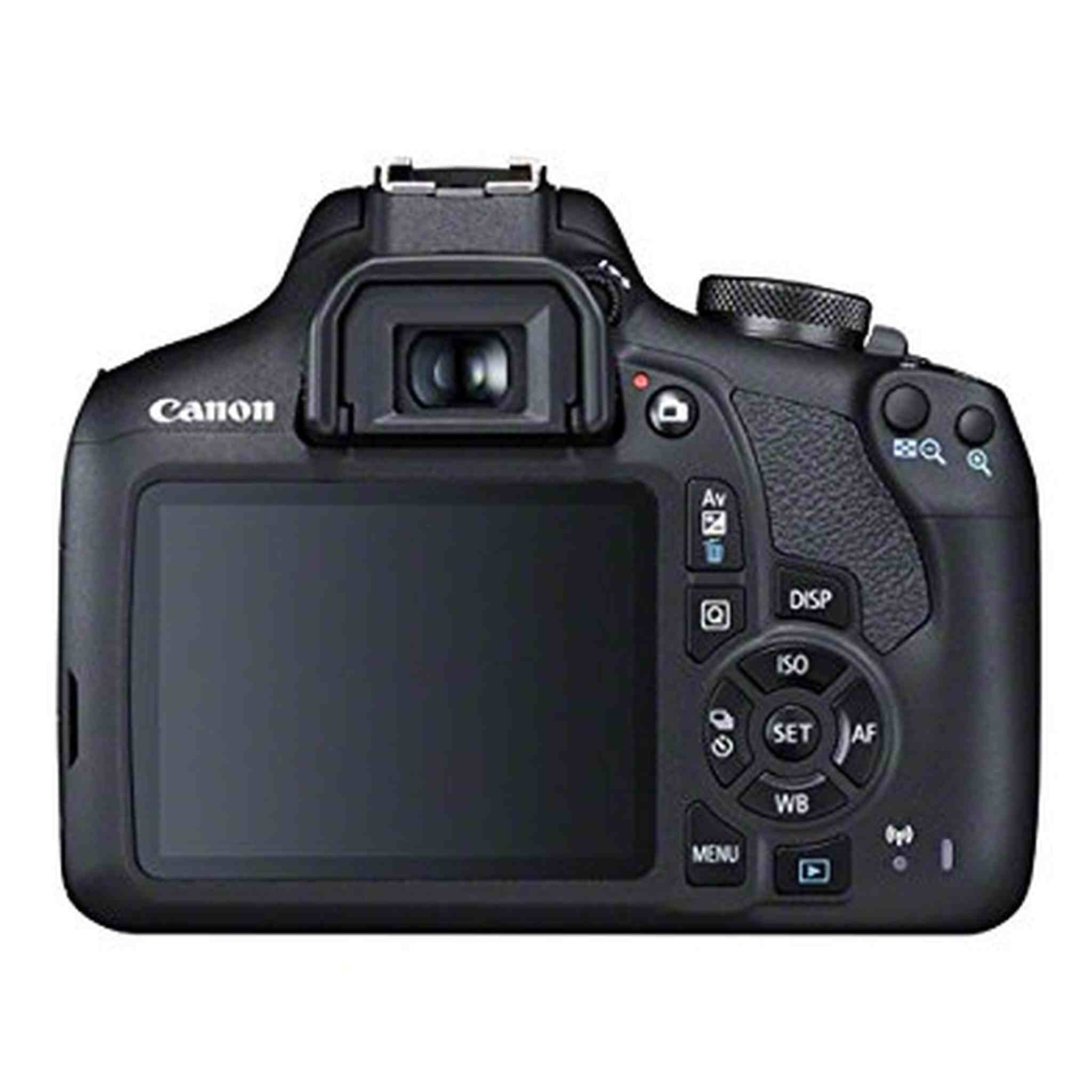 Canon EOS 2000D DSLR Camera & EF-S 18-55 mm f/3.5-5.6 IS II Lens: Black - Reader & Card Wallet - Hand Strap - 64GB - SOFT CASE Canon