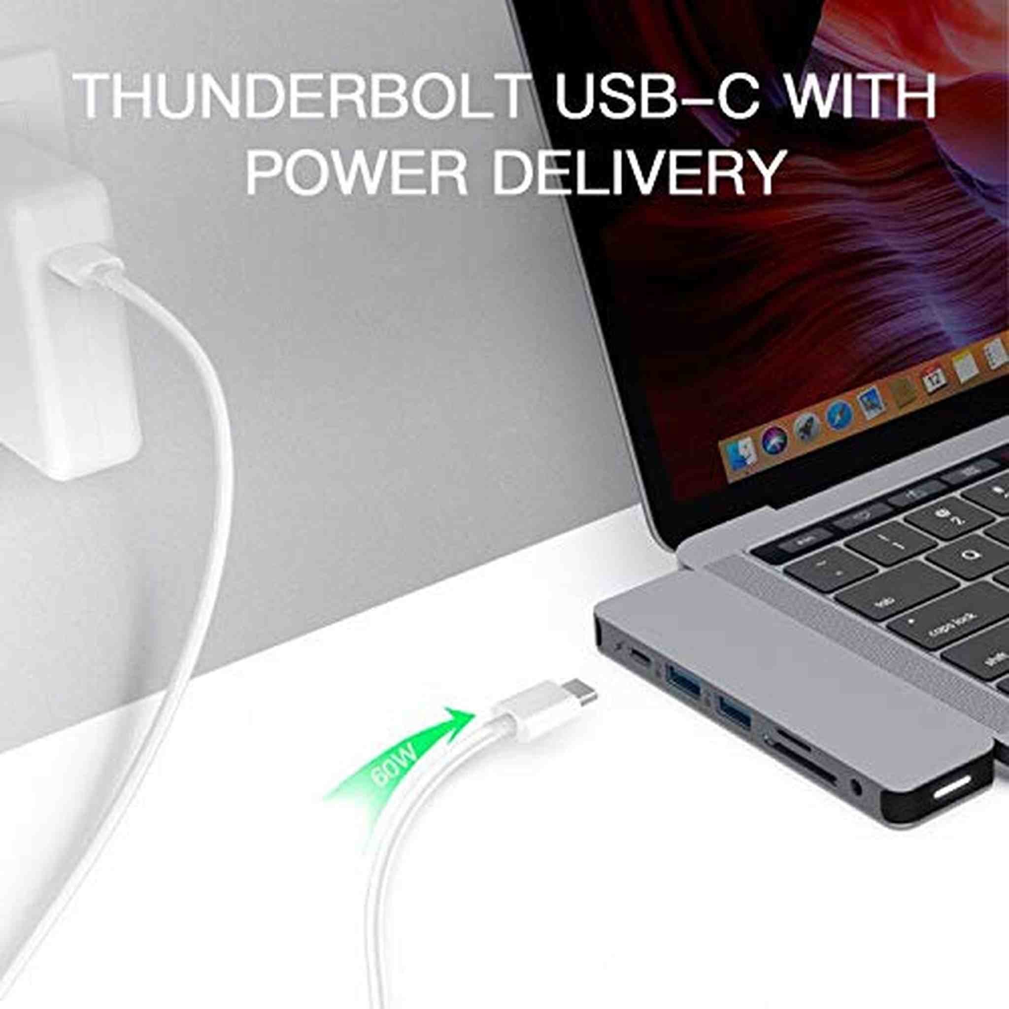 Hyperdrive Solo 7-in-1 USB-C Hub Gray Hyper