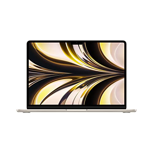 2022 Apple MacBook Air Laptop with M2 chip: 13.6-inch Liquid Retina Display, 8GB RAM, 256GB SSD Storage, Starlight Apple