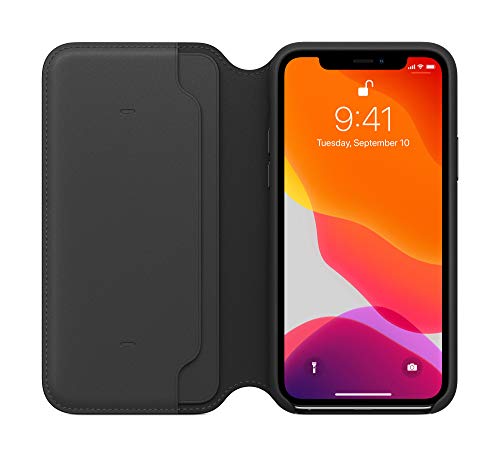 Apple Leather Folio for iPhone 11 Pro - Black Apple