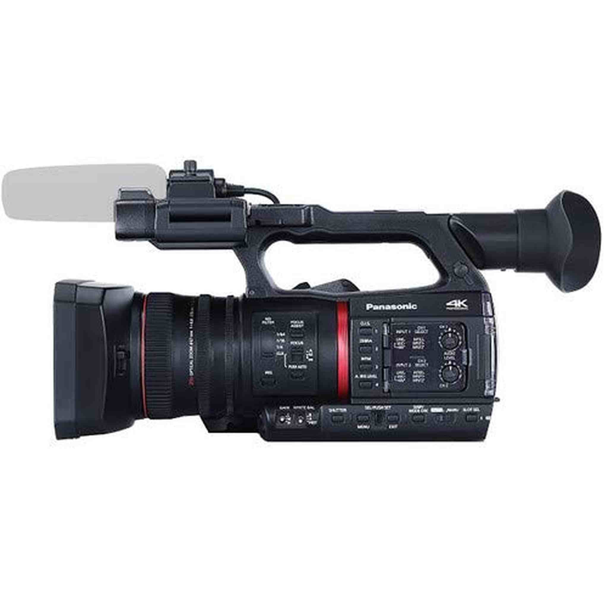 Panasonic AG-CX350 4K Camcorder Accessory Bundle with Cleaning Kit, Editing Software and Extended Warranty Panasonic