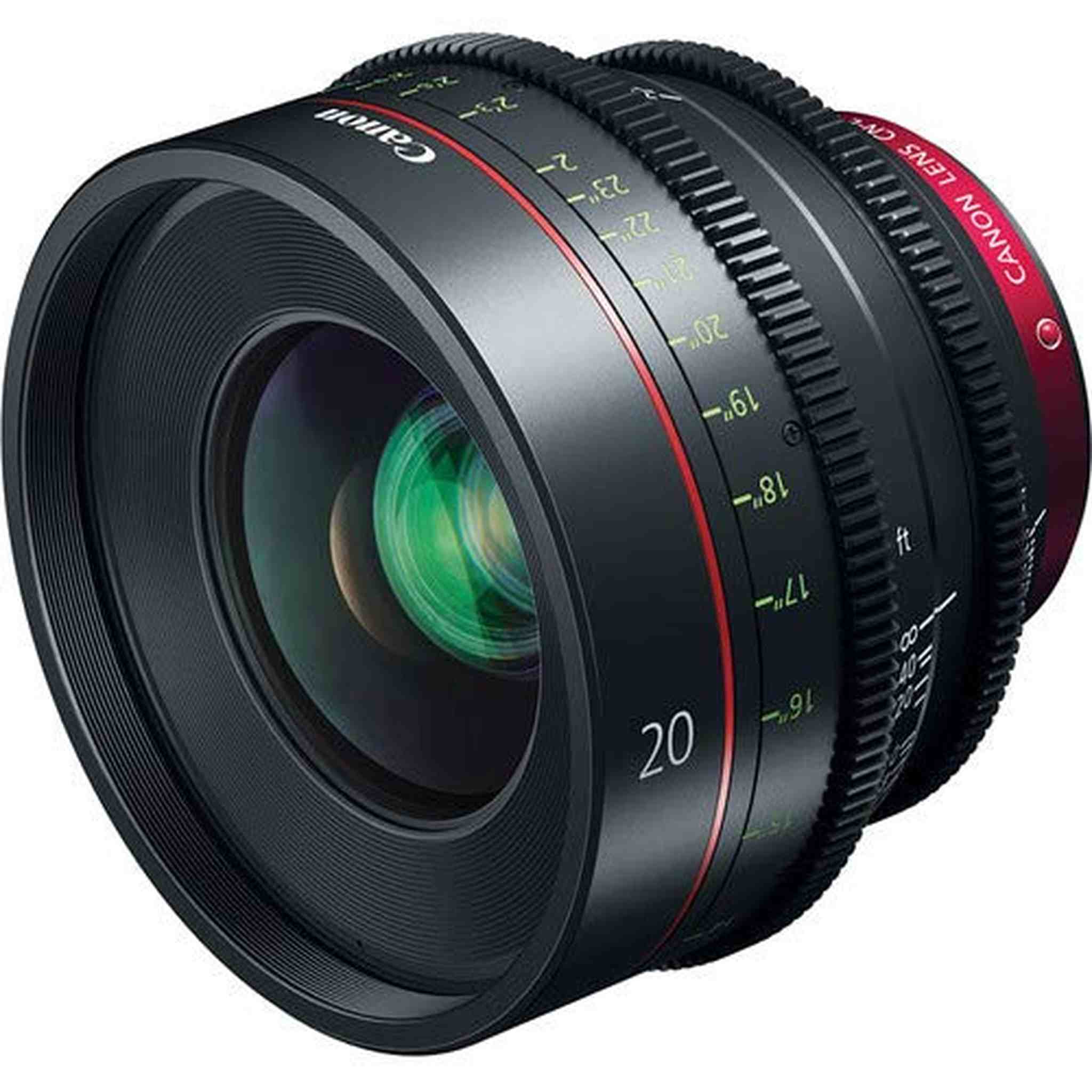 Canon CN-E 20mm T1.5 L F Cinema Prime Lens EF Mount Canon