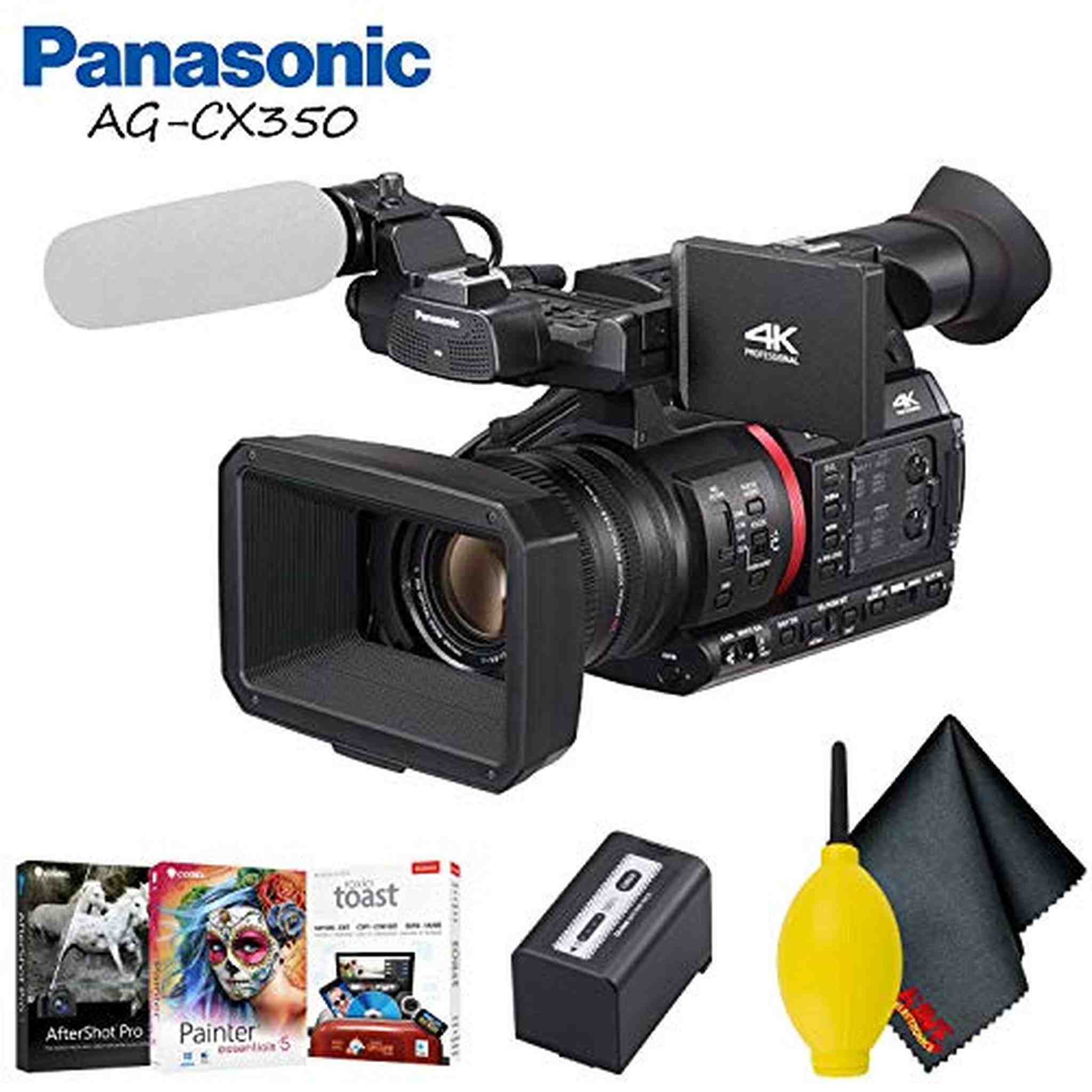 Panasonic 4K Camcorder with Accessory Bundle Panasonic