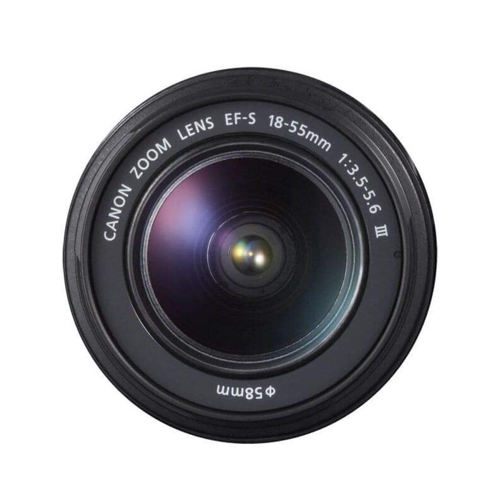 Canon EF-S 18-55mm f/3.5-5.6 III Camera Lens New in White Box International Model No Warranty Canon