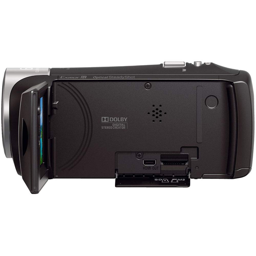 Sony HDR-CX405 HD Handycam with Memory Card Kit and Cleaning Kit Sony