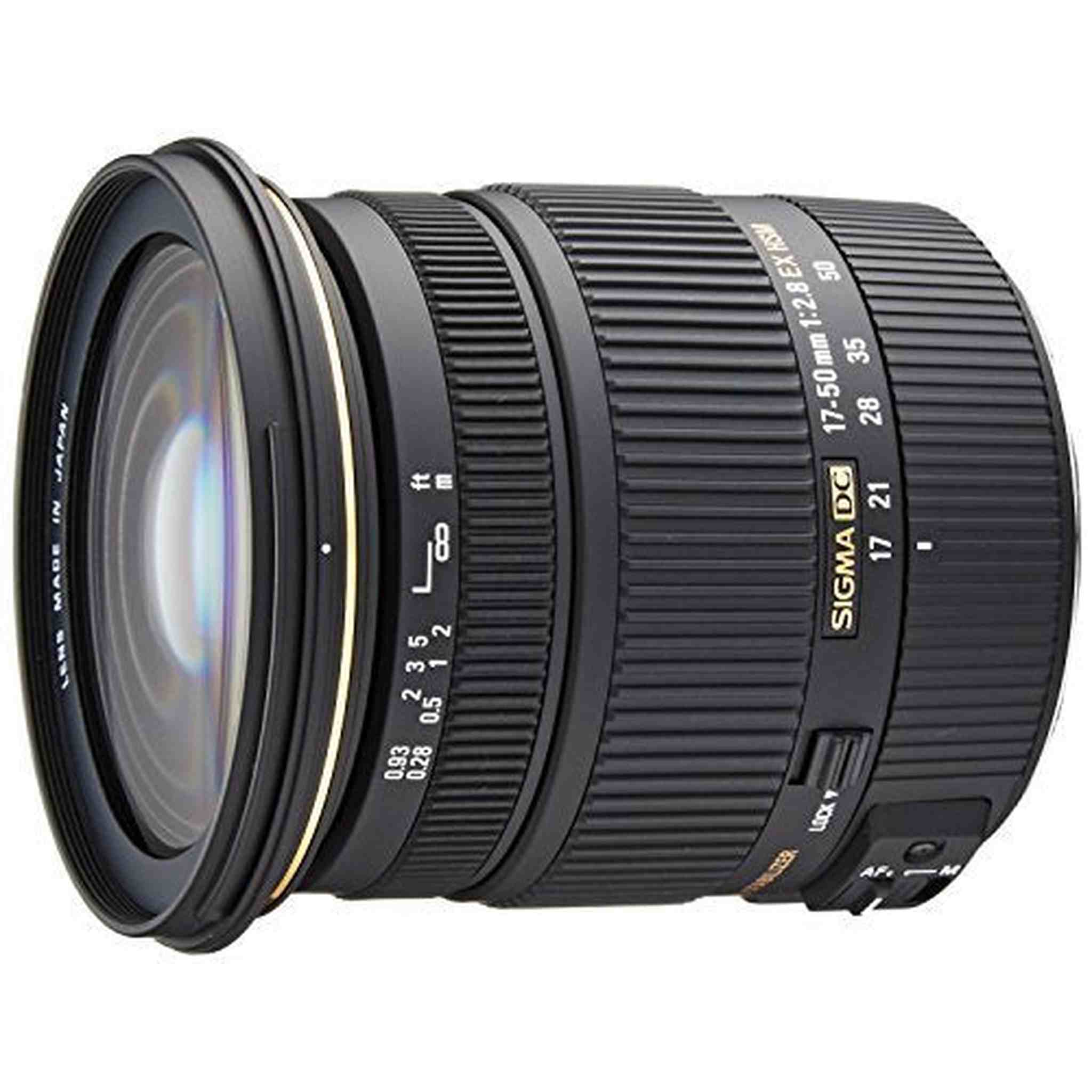 Sigma 17-50mm f/2.8 EX DC OS HSM FLD Large Aperture Standard Zoom Lens for Canon Digital DSLR Camera - International Version Sigma