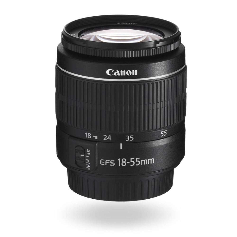 Canon EF-S 18-55mm f/3.5-5.6 III Camera Lens New in White Box International Model No Warranty Canon