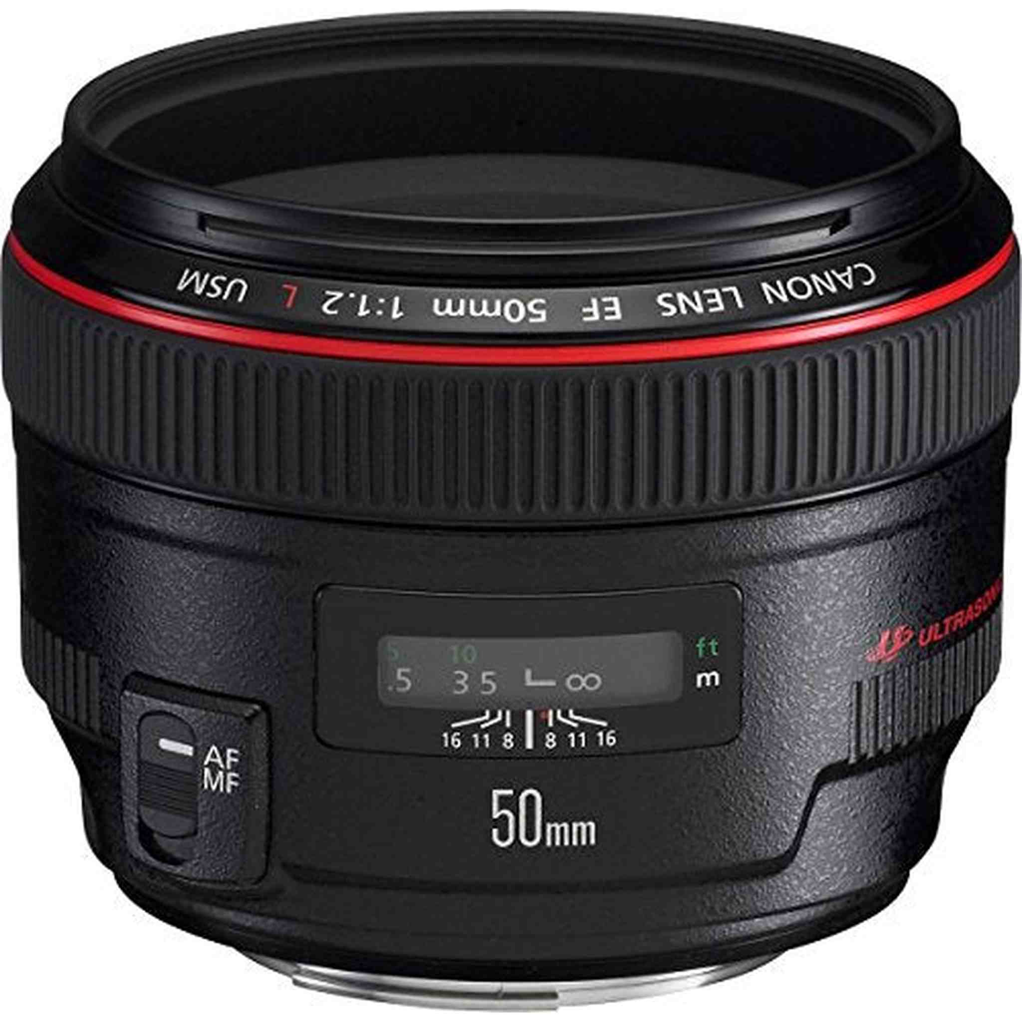 Canon EF 50mm f/1.2 L USM Lens for Canon Digital SLR Cameras - International Model Canon