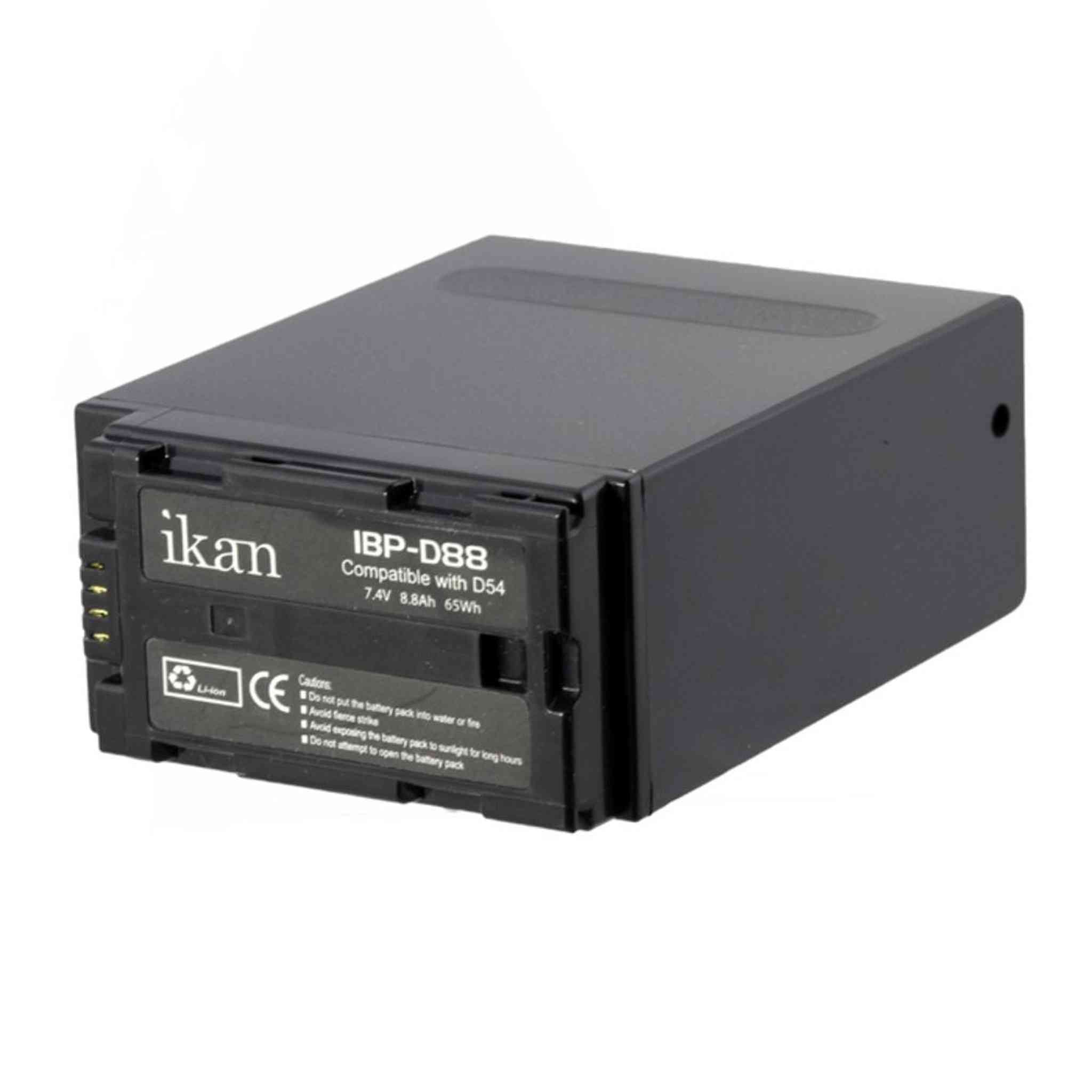 Ikan IBP-D54 Panasonic D54 Compatible Battery Black ikan